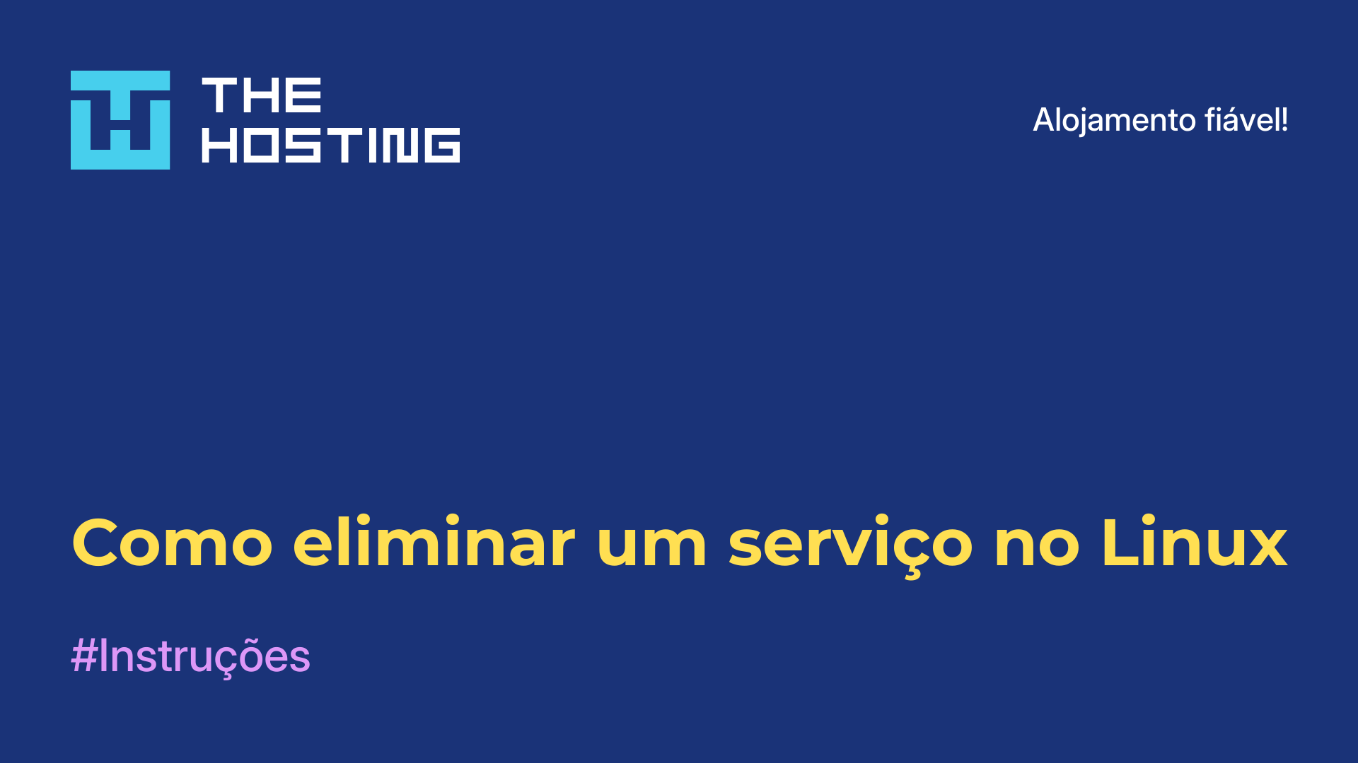 Como eliminar um serviço no Linux