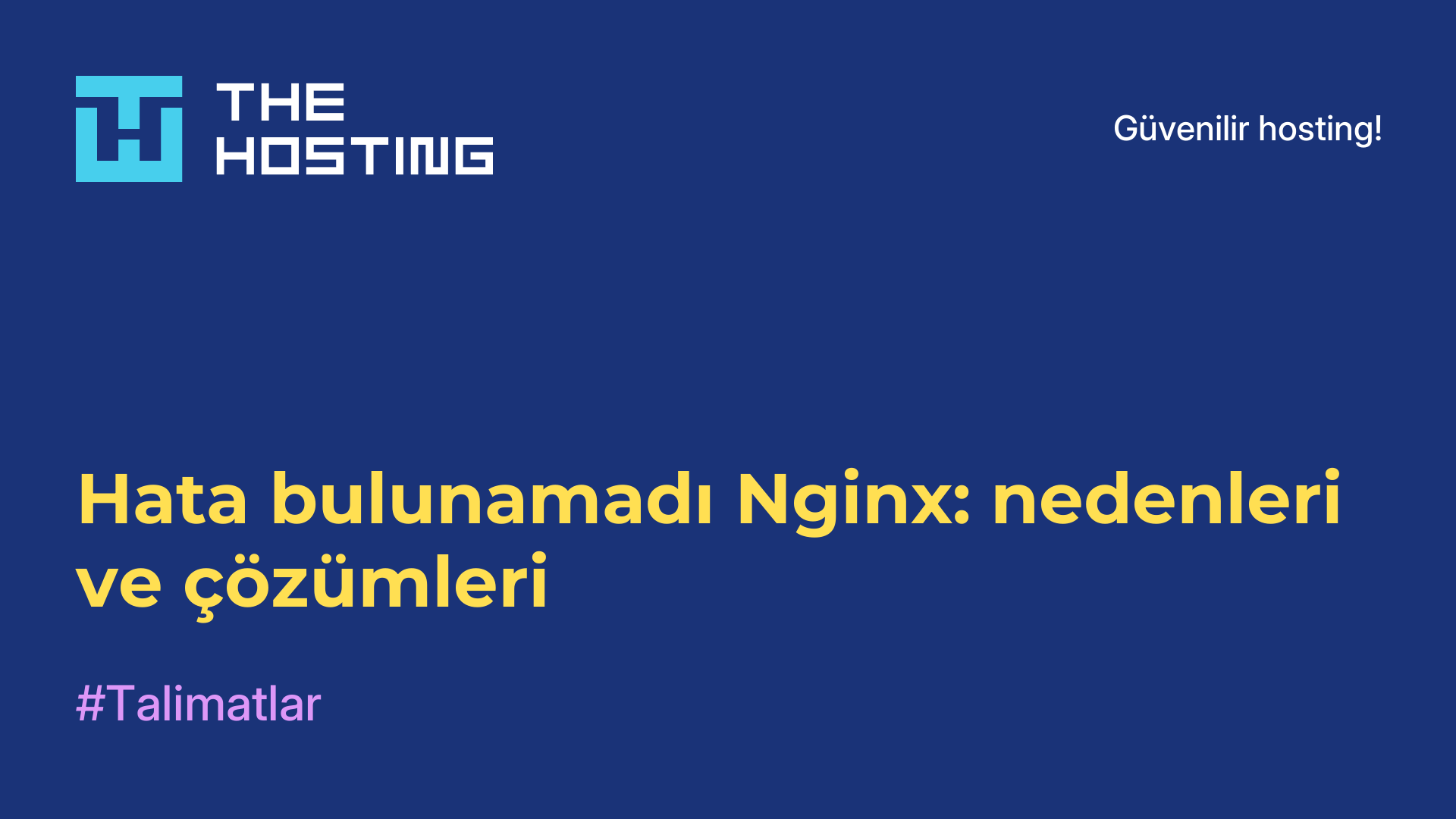 Hata bulunamadı Nginx: nedenleri ve çözümleri