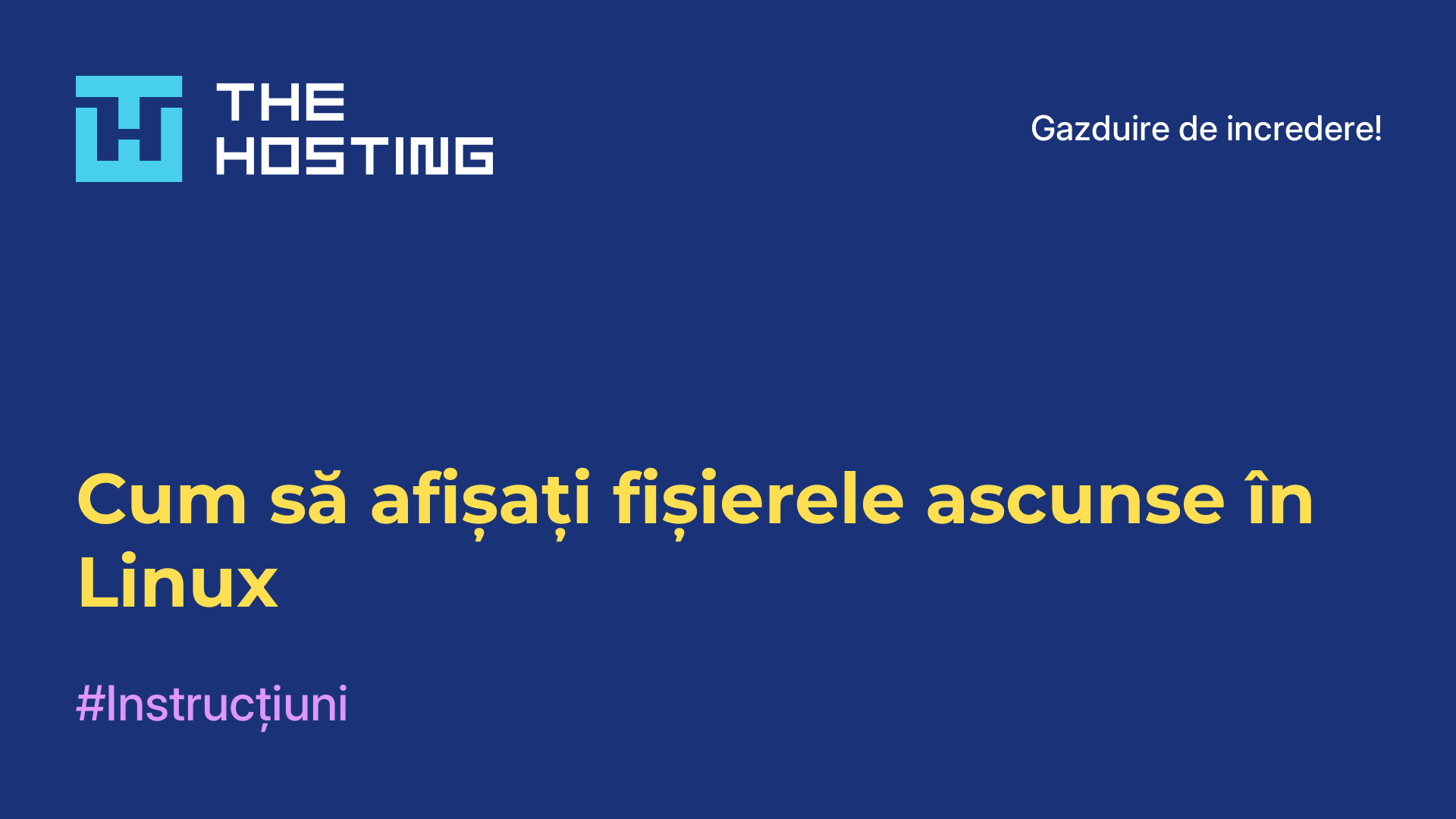 Cum să afișați fișierele ascunse în Linux