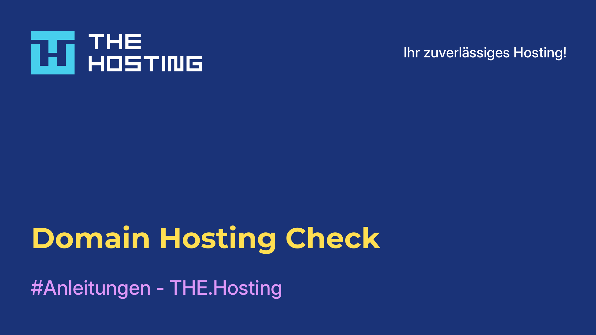Domain-Hosting-Check