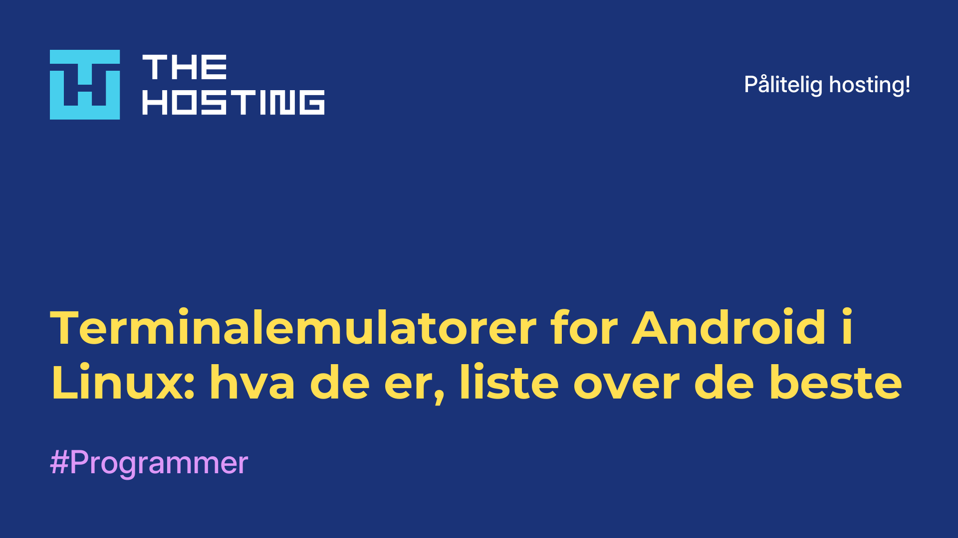 Terminalemulatorer for Android i Linux: hva de er, liste over de beste
