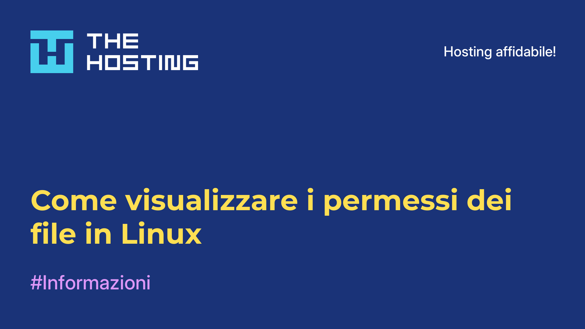 Come visualizzare i permessi dei file in Linux