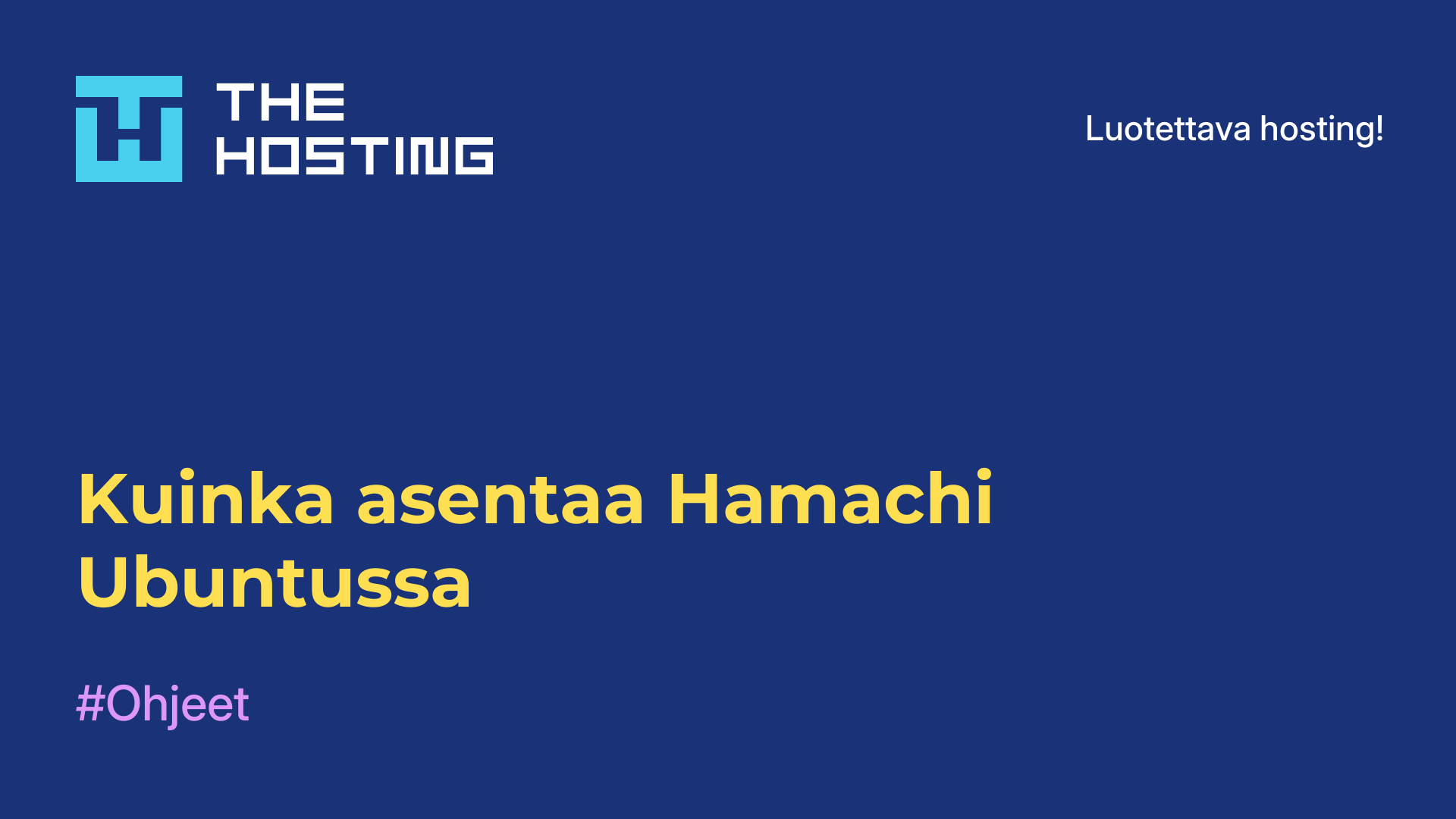 Kuinka asentaa Hamachi Ubuntussa