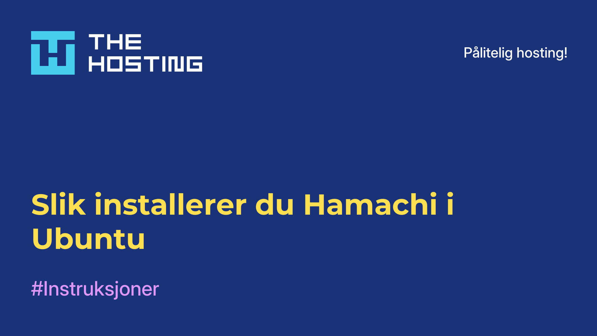 Slik installerer du Hamachi i Ubuntu