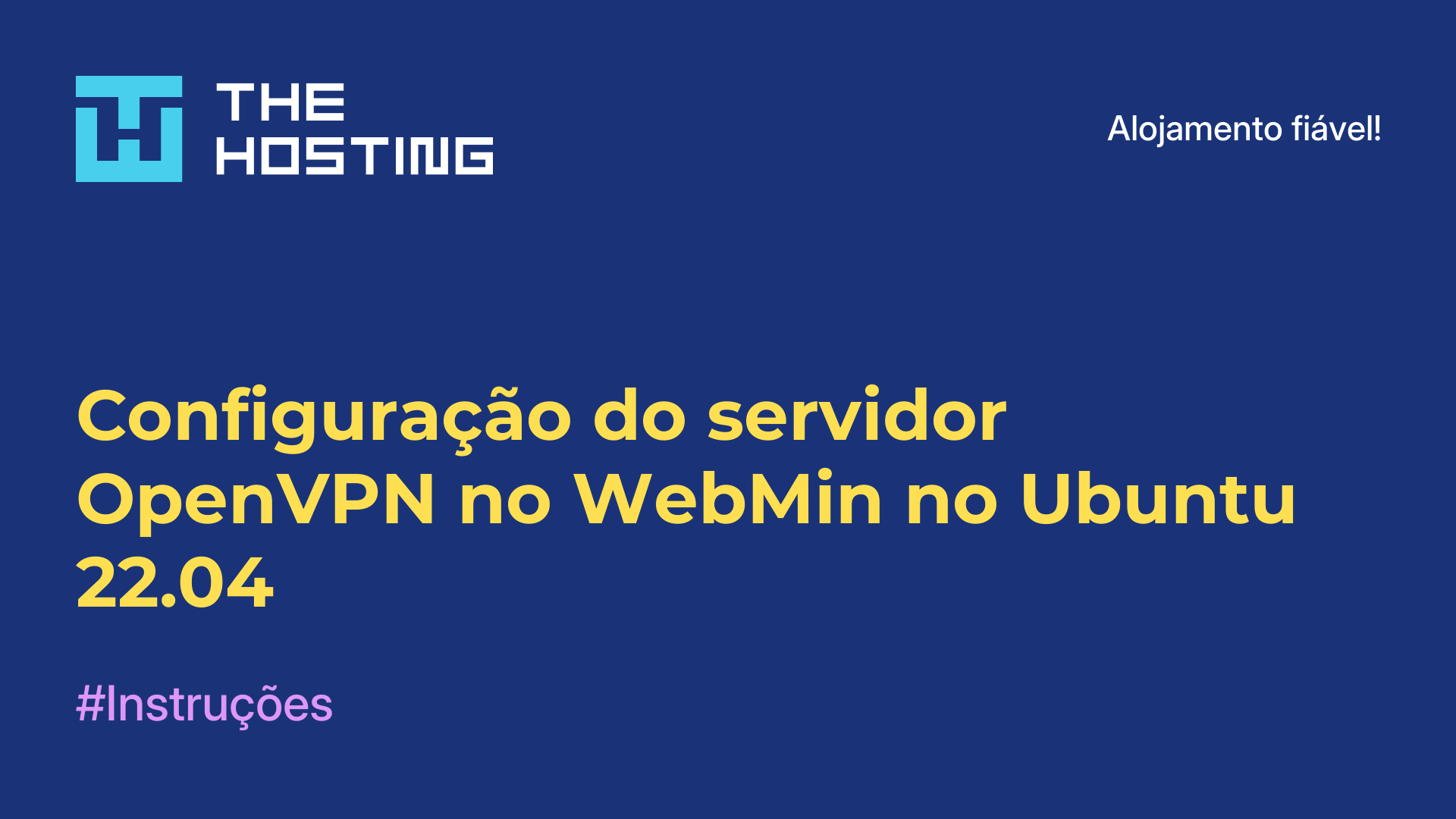 Configuração do servidor OpenVPN no WebMin no Ubuntu 22.04