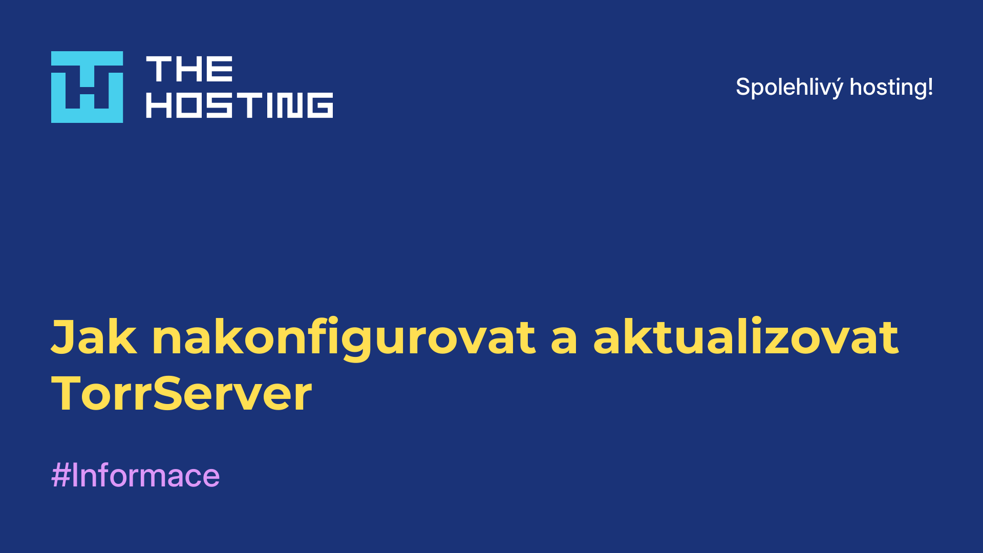 Jak nakonfigurovat a aktualizovat TorrServer