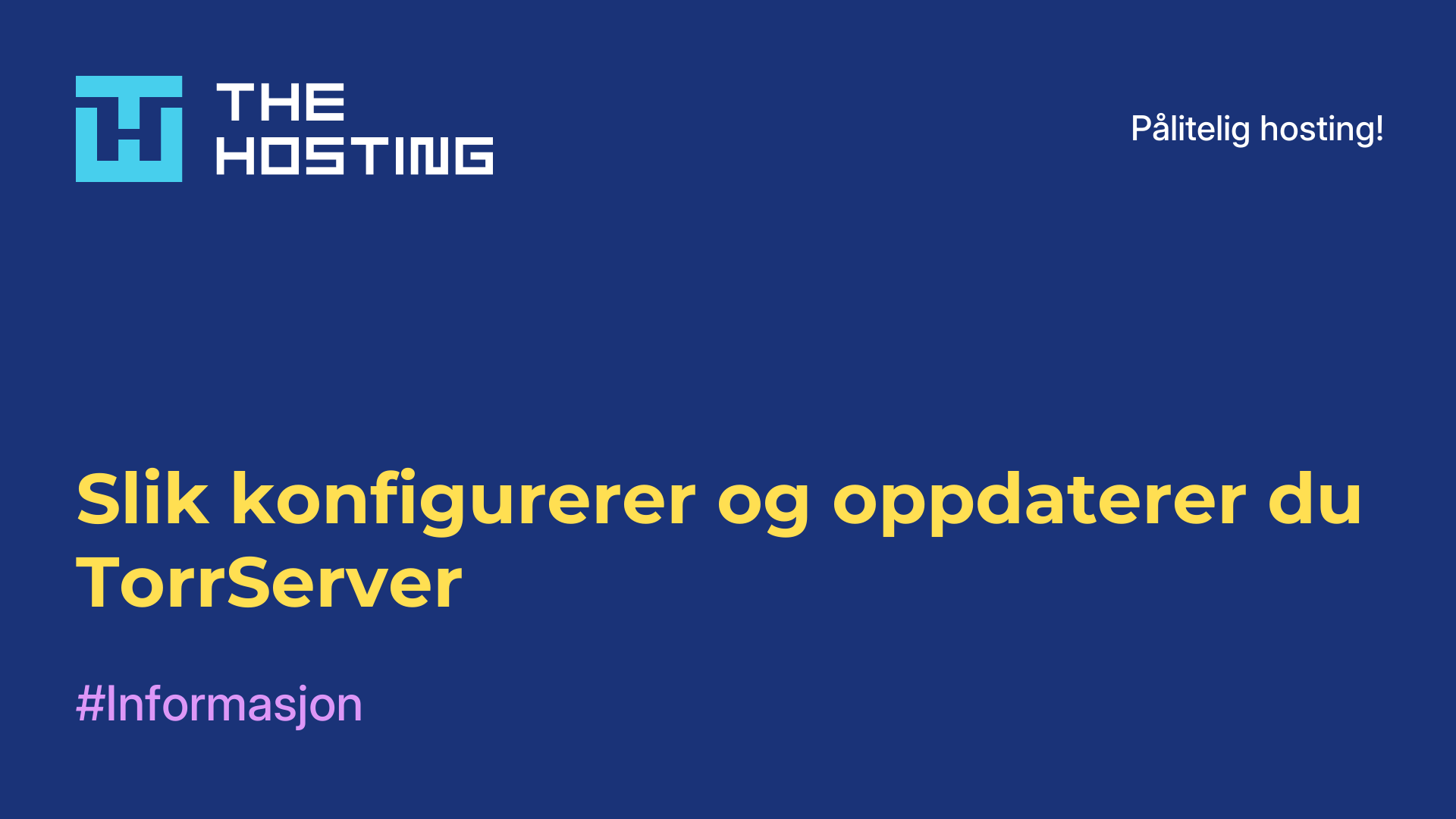 Slik konfigurerer og oppdaterer du TorrServer
