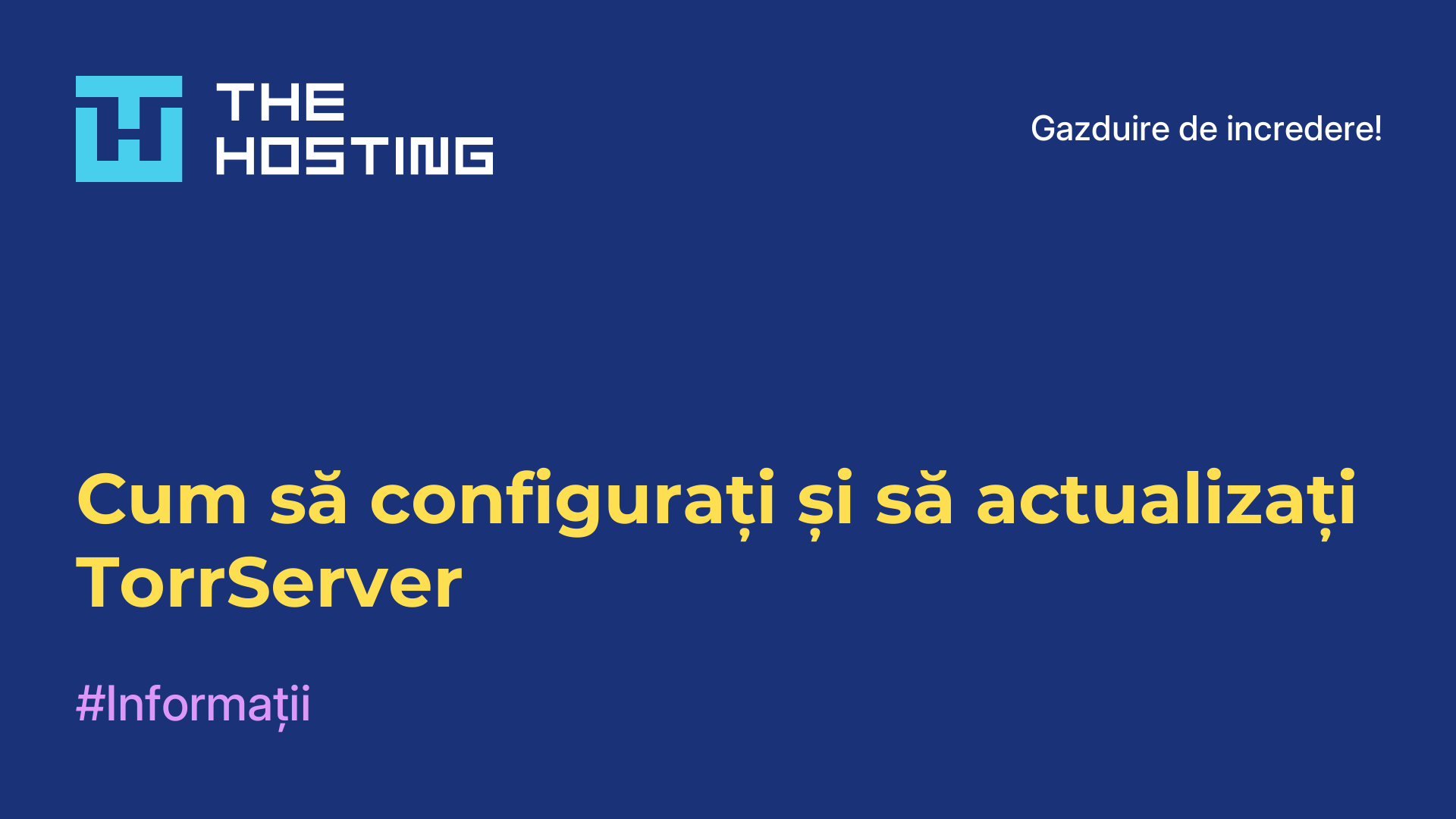 Cum să configurați și să actualizați TorrServer