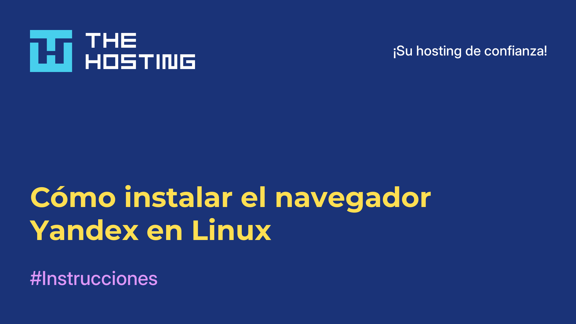 Cómo instalar el navegador Yandex en Linux