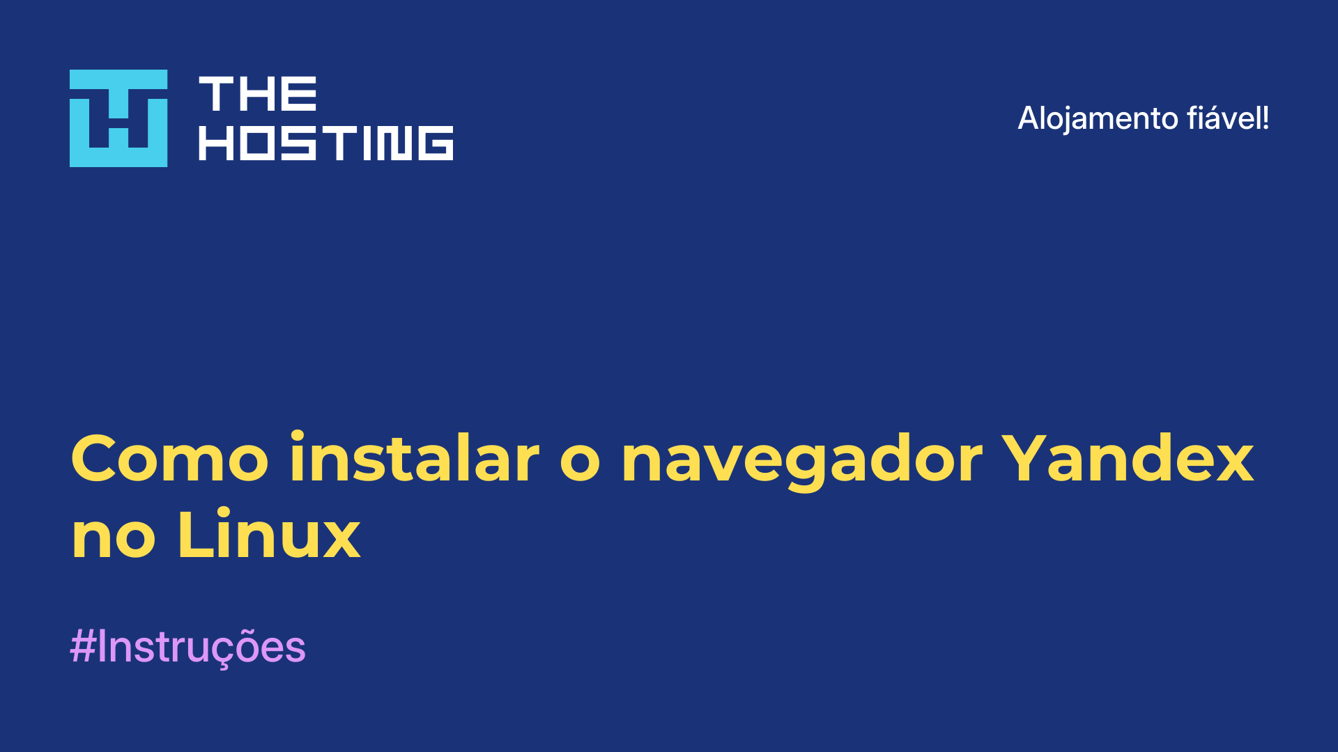 Como instalar o navegador Yandex no Linux