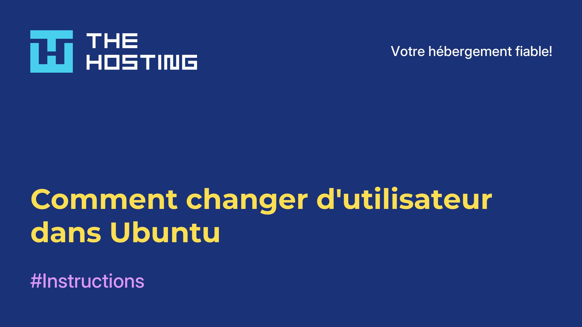 Comment changer d'utilisateur dans Ubuntu