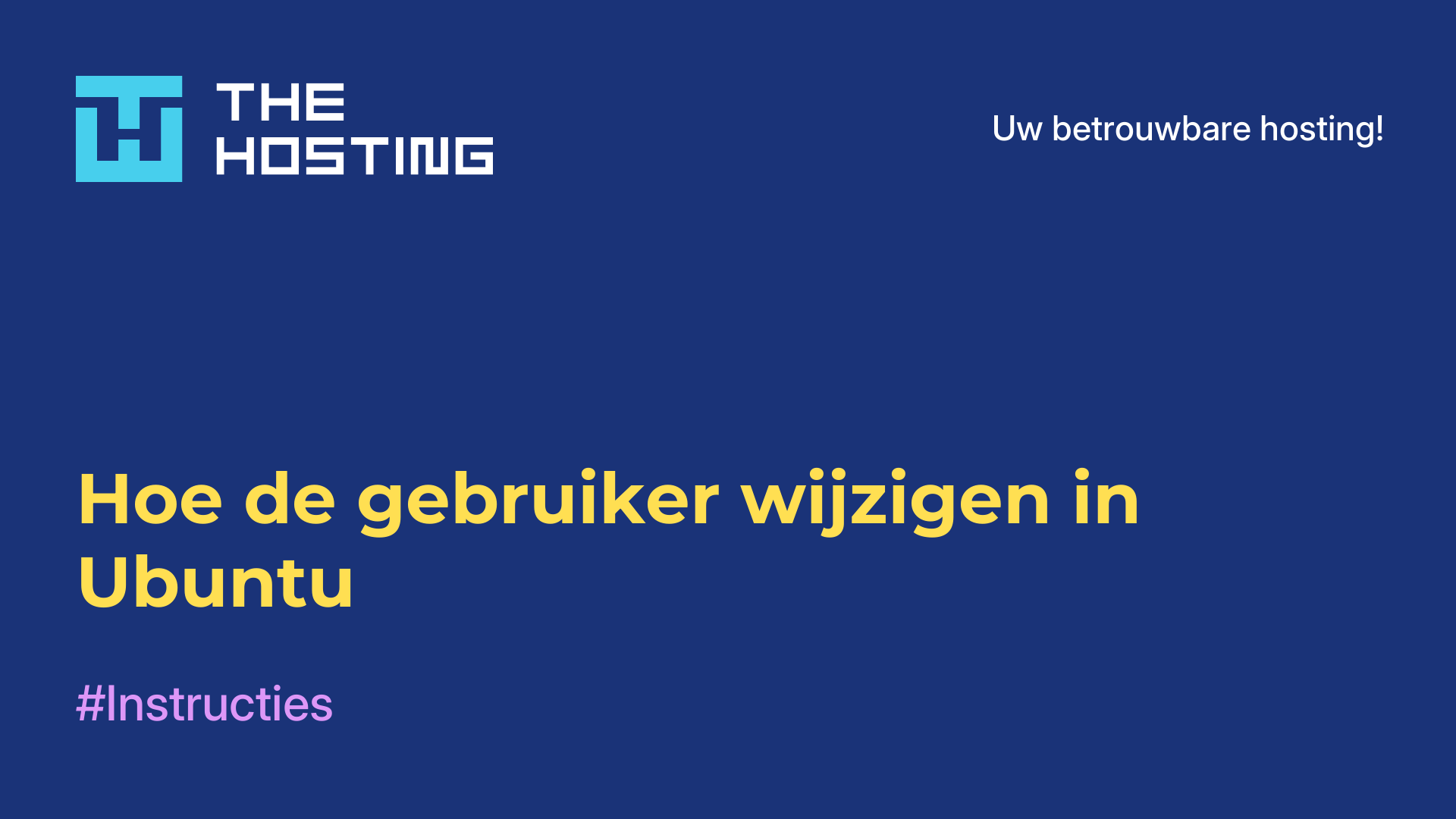 Hoe de gebruiker wijzigen in Ubuntu