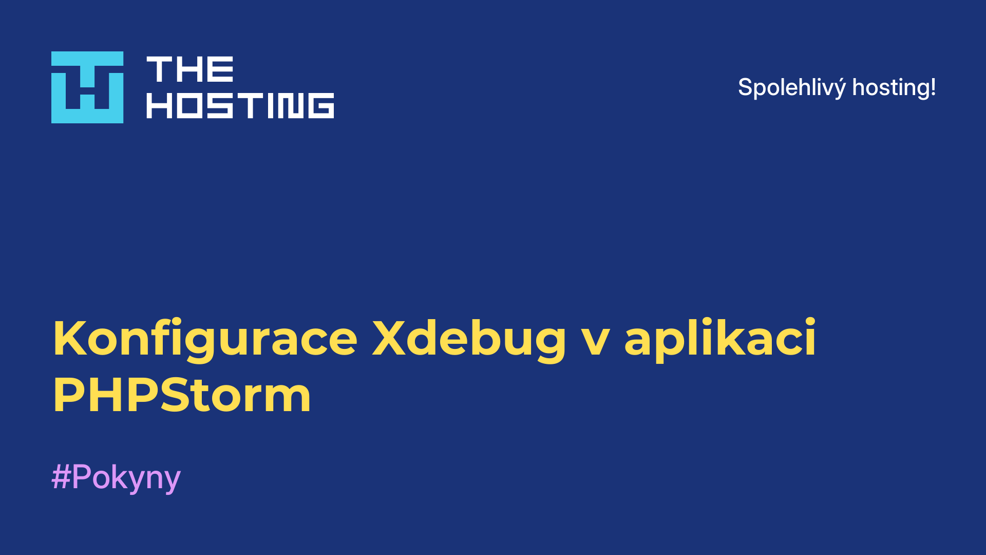 Konfigurace Xdebug v aplikaci PHPStorm