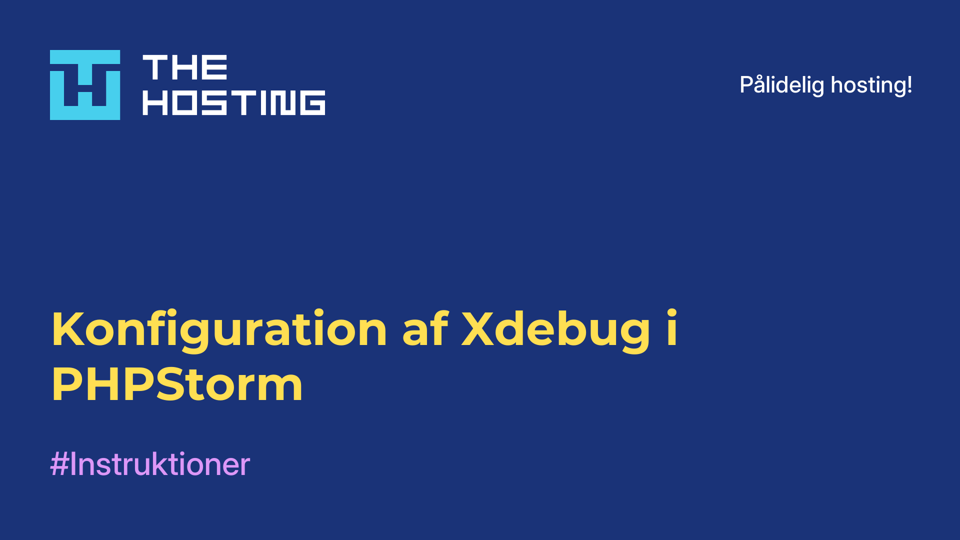 Konfiguration af Xdebug i PHPStorm
