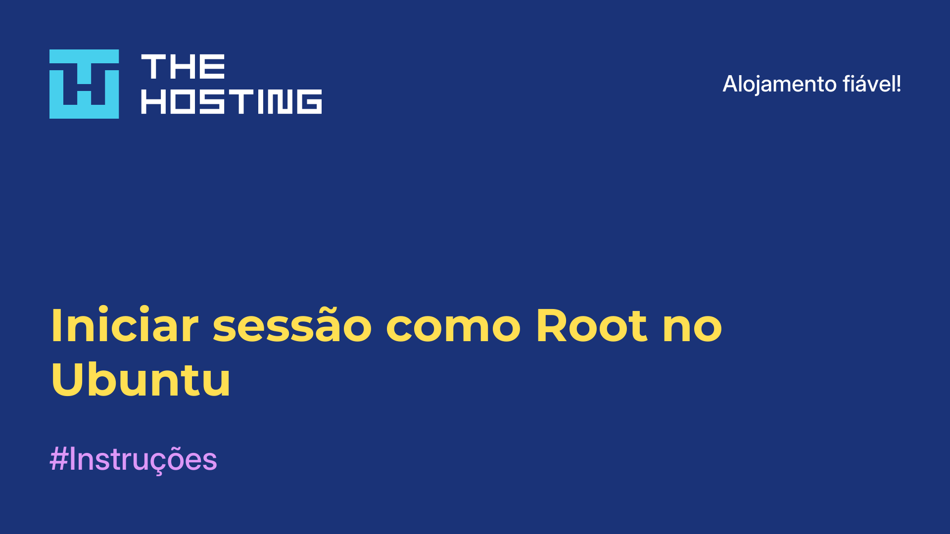 Iniciar sessão como Root no Ubuntu