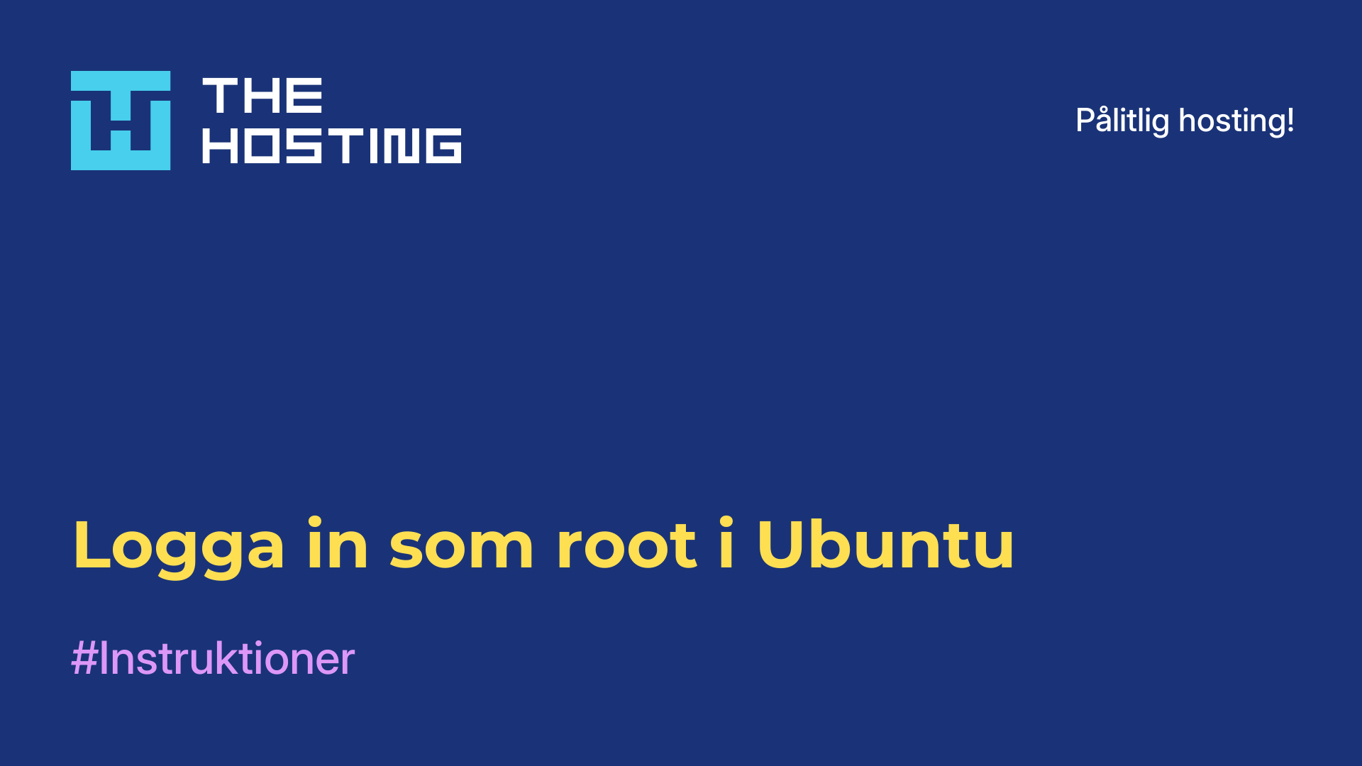 Logga in som root i Ubuntu