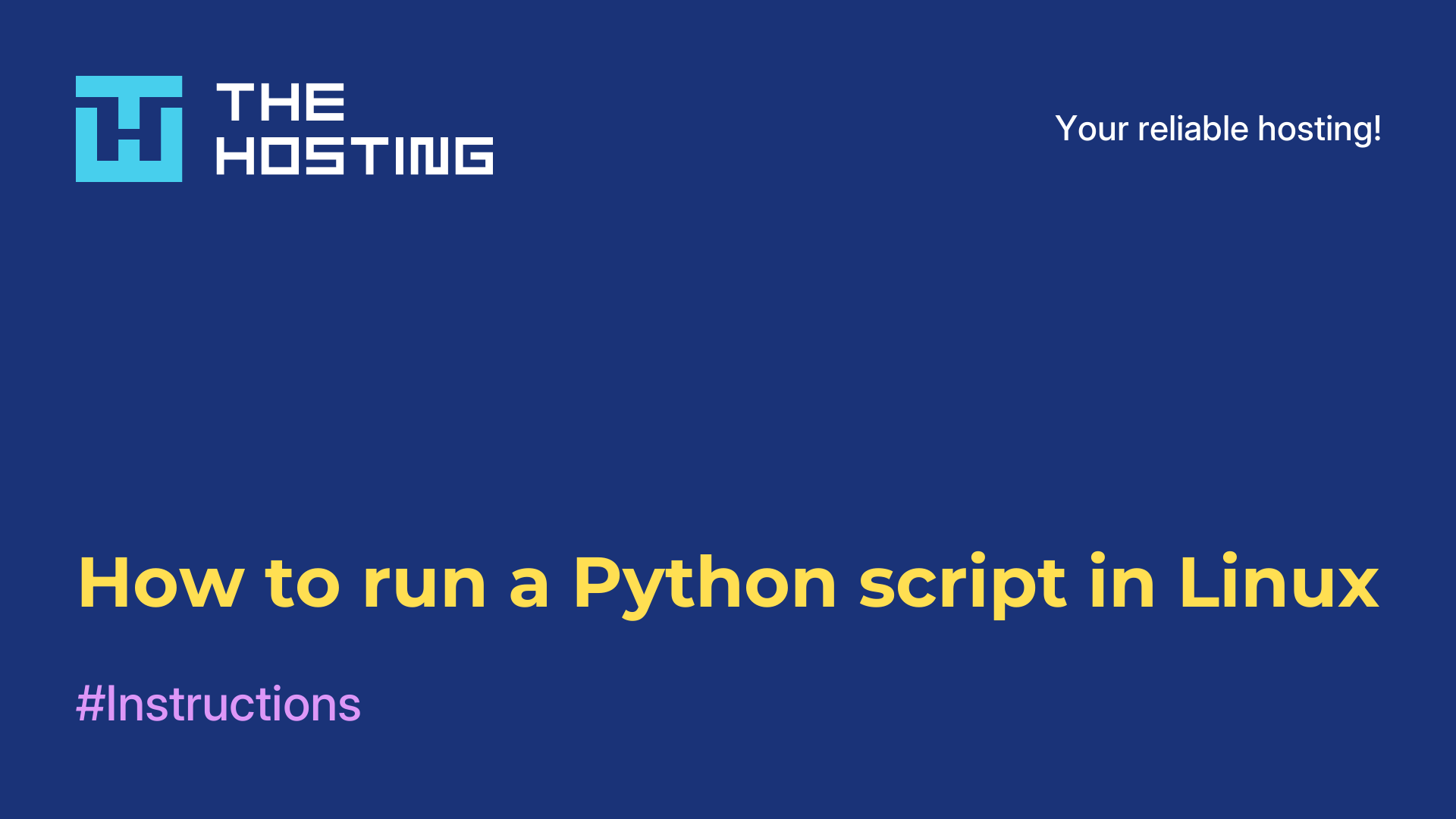 How to run a Python script in Linux