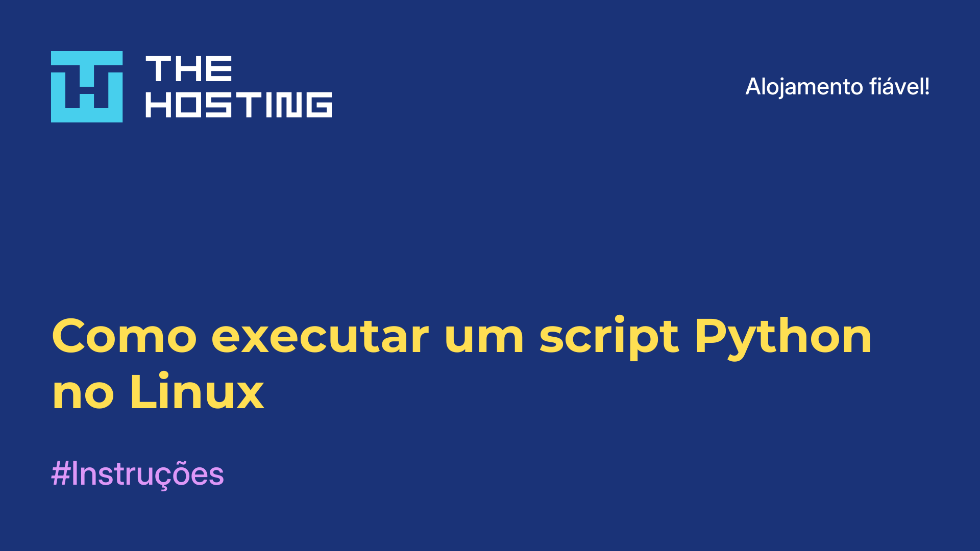 Como executar um script Python no Linux