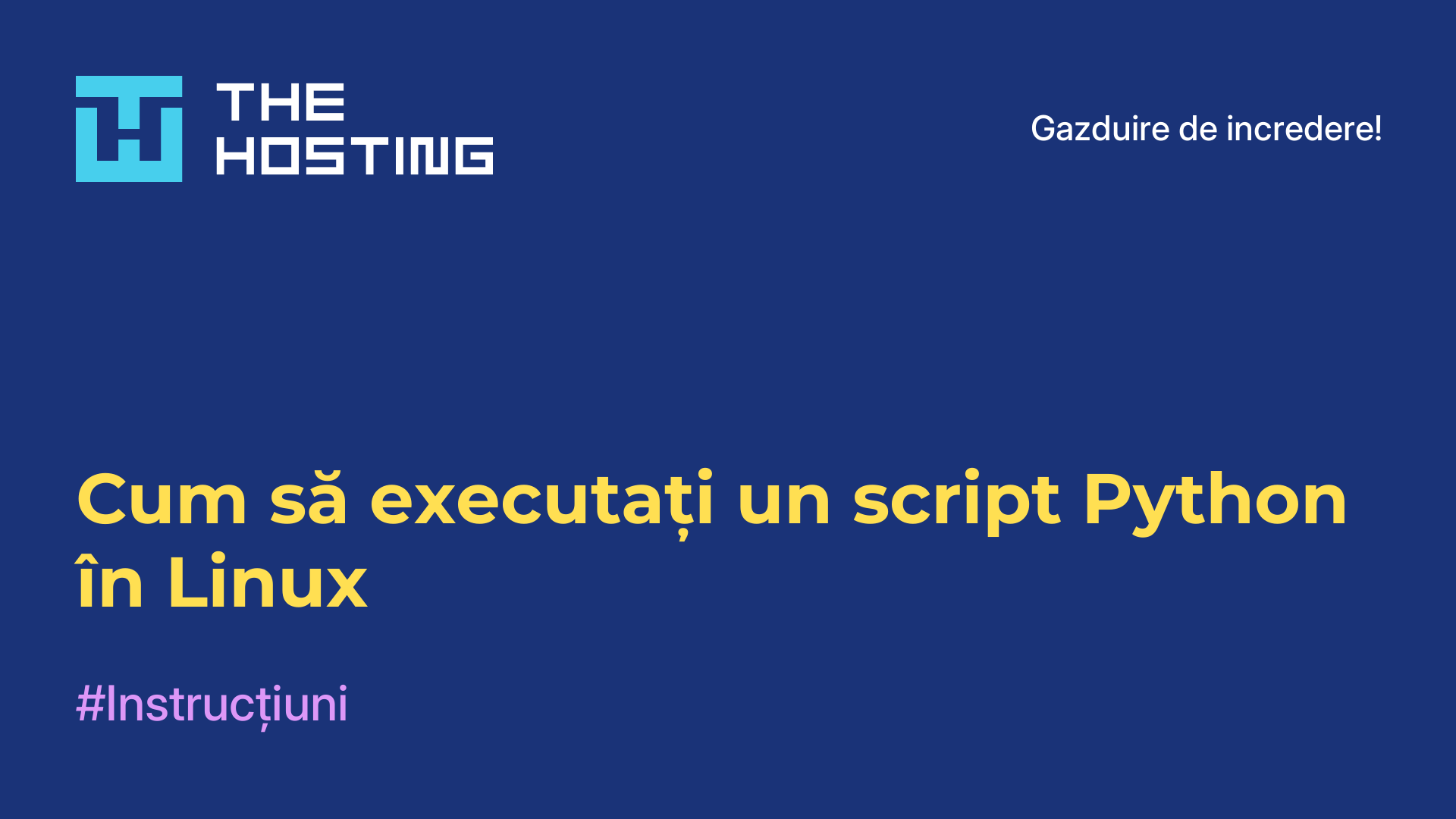 Cum să executați un script Python în Linux
