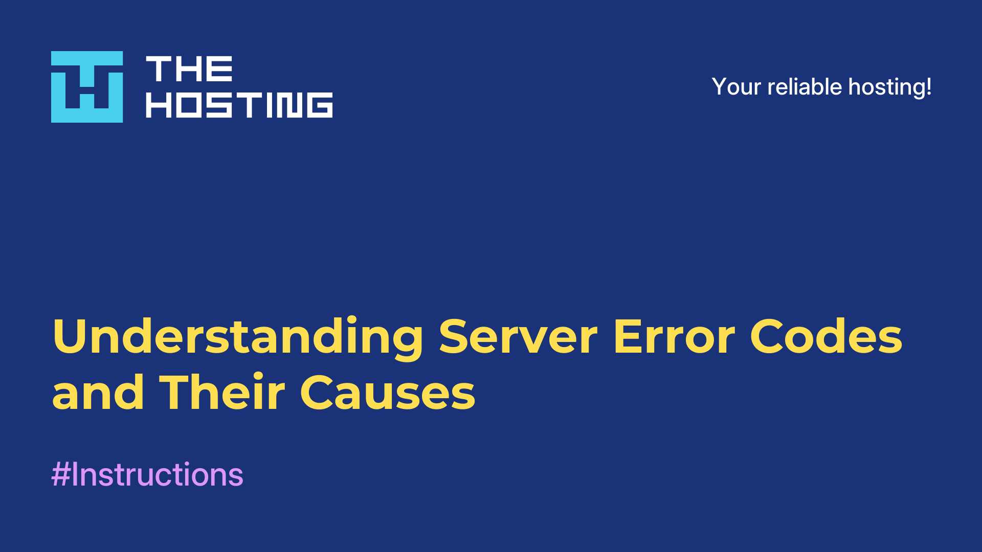 Understanding Server Error Codes and Their Causes
