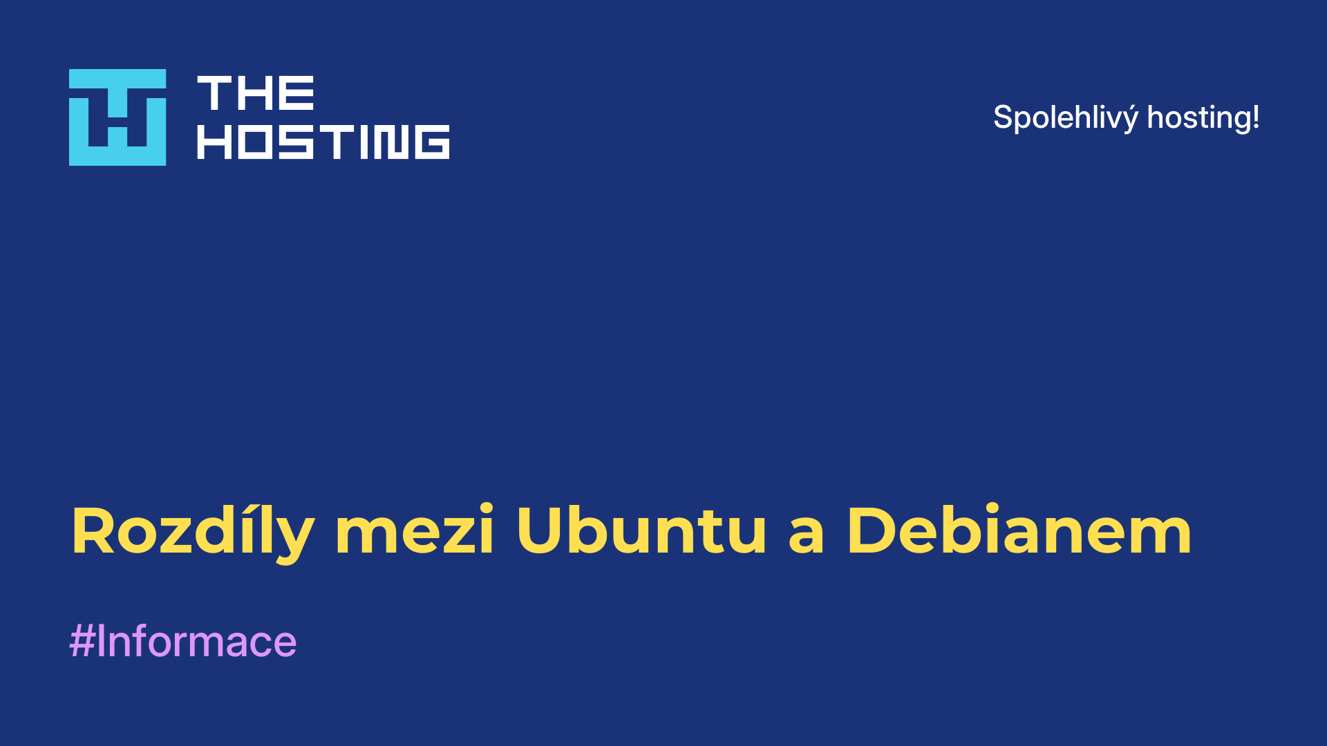 Rozdíly mezi Ubuntu a Debianem