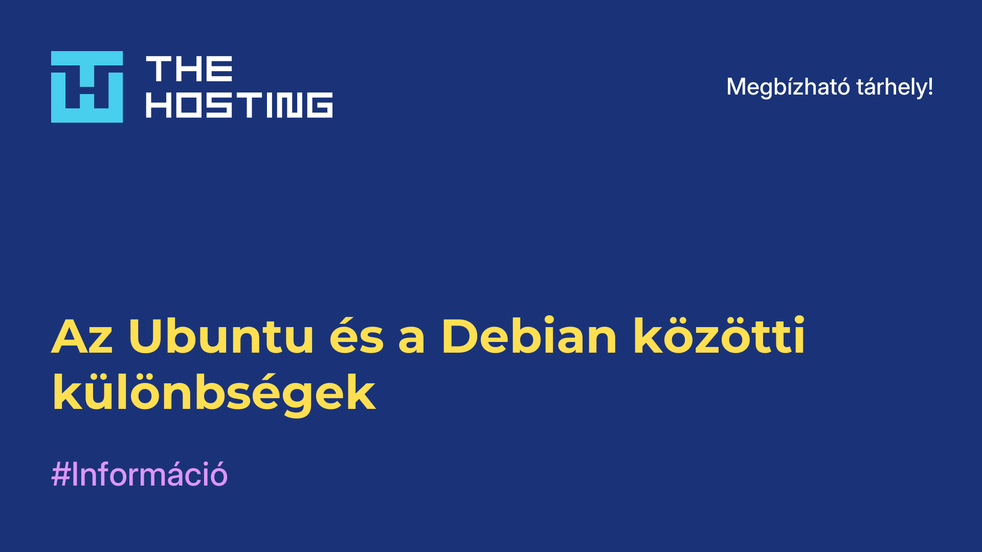 Az Ubuntu és a Debian közötti különbségek