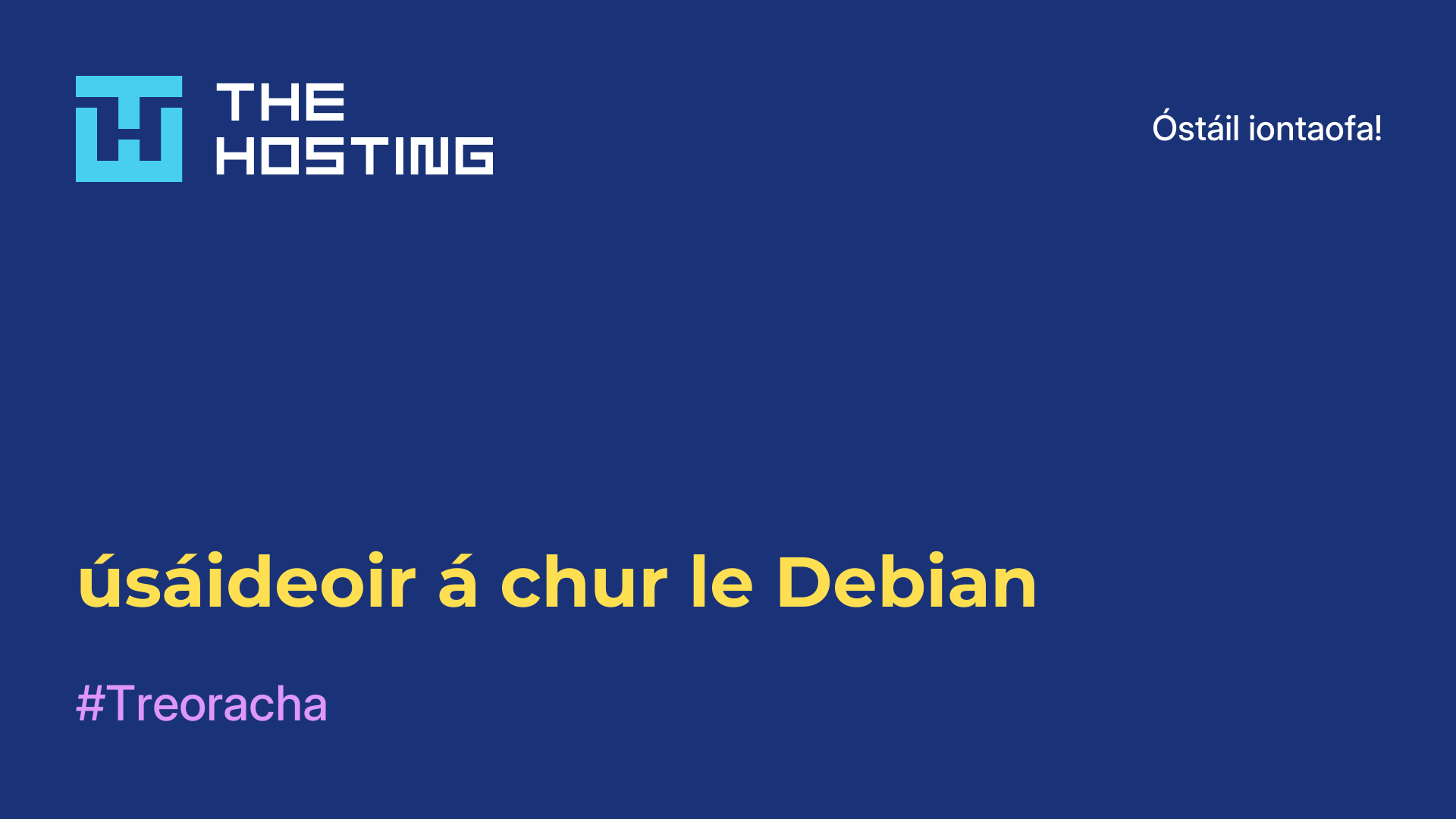 úsáideoir á chur le Debian