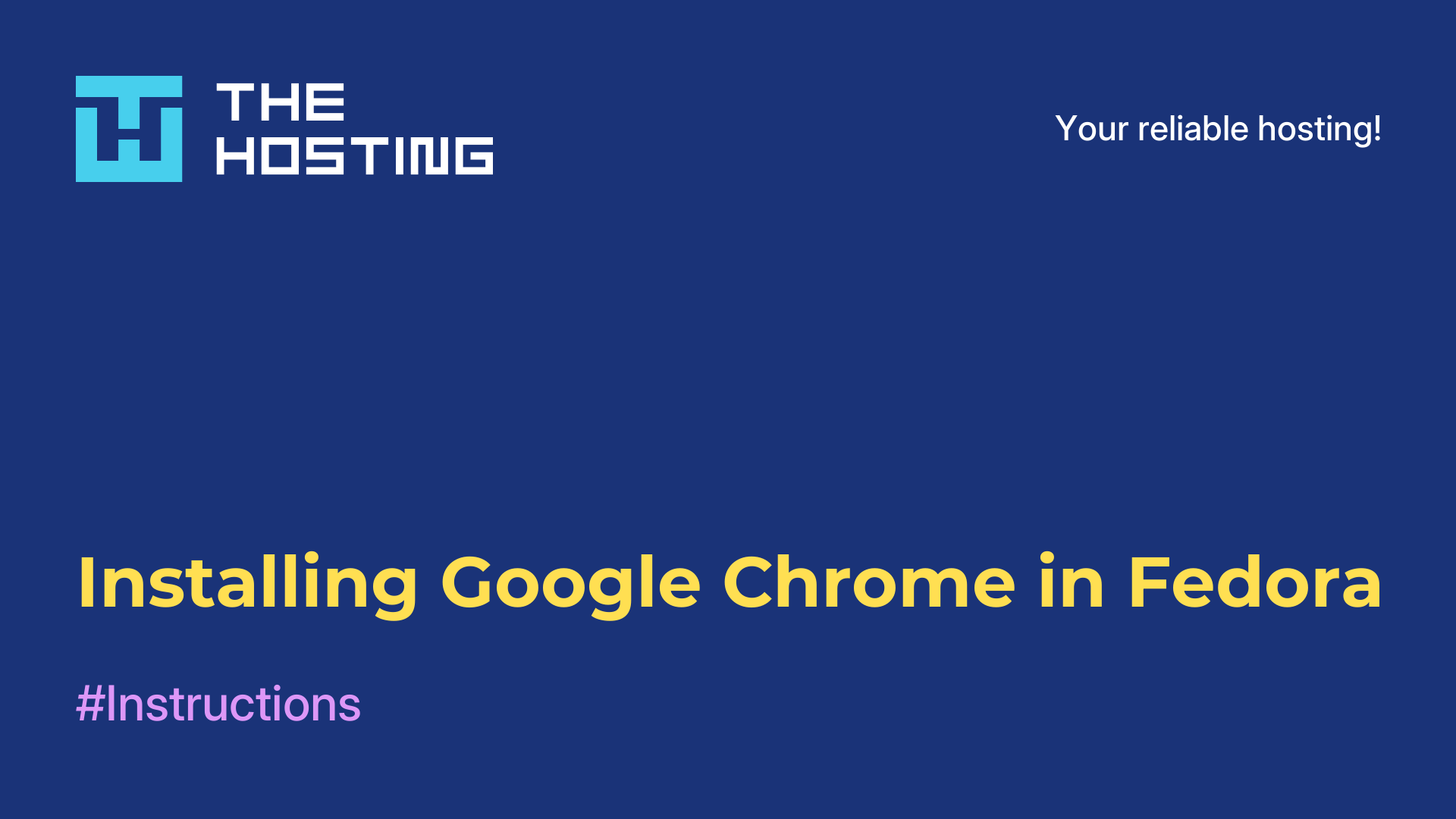 Installing Google Chrome in Fedora