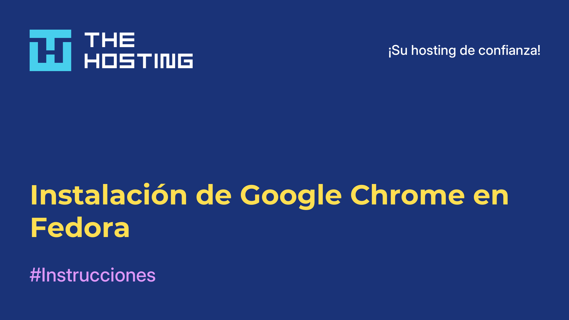 Instalación de Google Chrome en Fedora