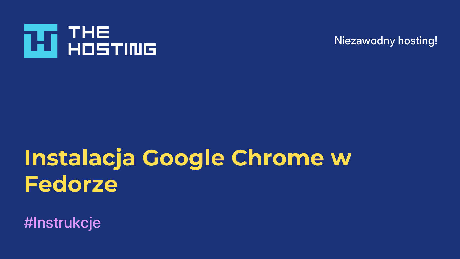 Instalacja Google Chrome w Fedorze