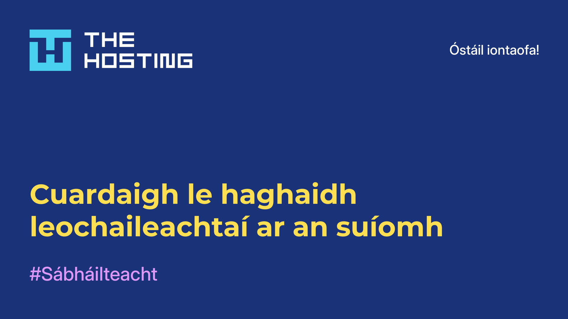 Cuardaigh le haghaidh leochaileachtaí ar an suíomh