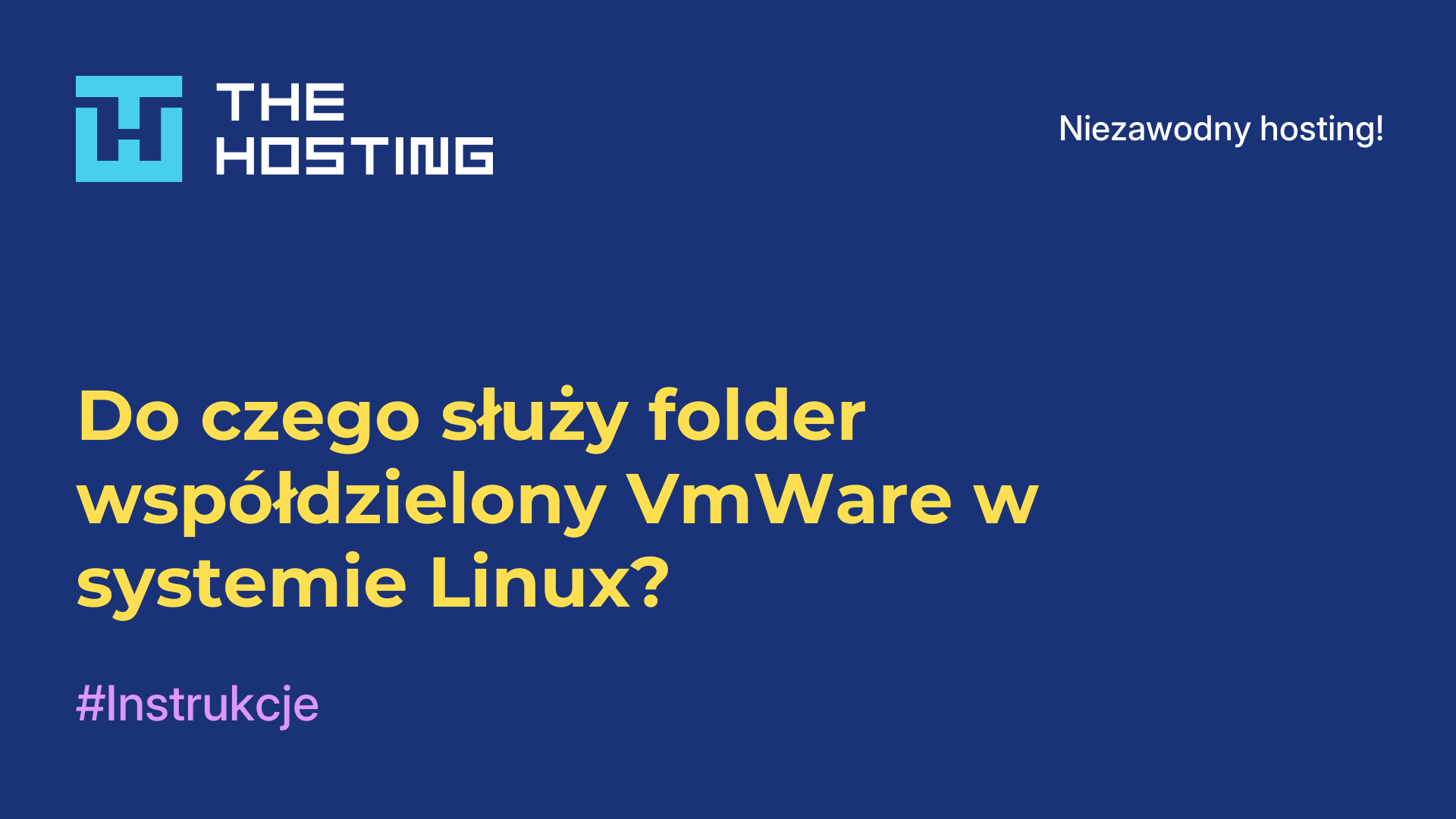 Do czego służy folder współdzielony VmWare w systemie Linux?