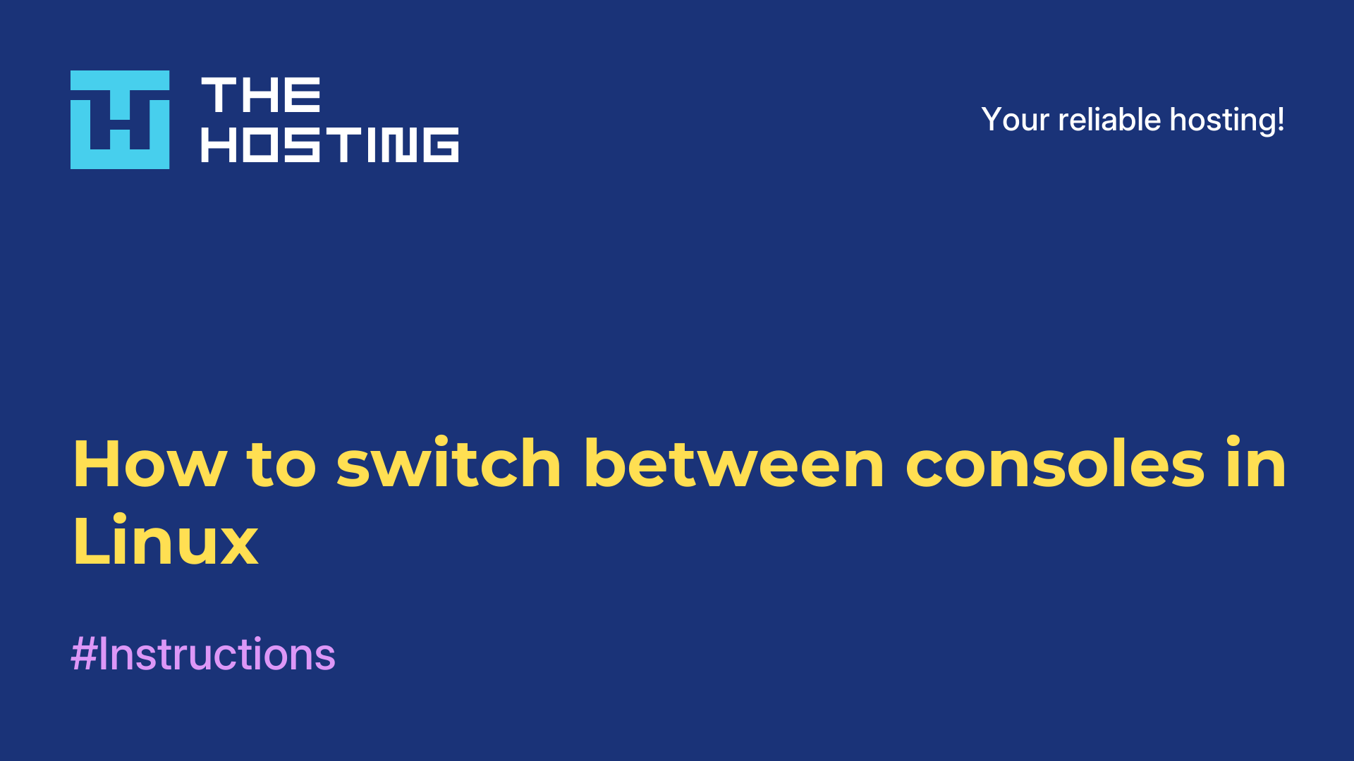 How to switch between consoles in Linux