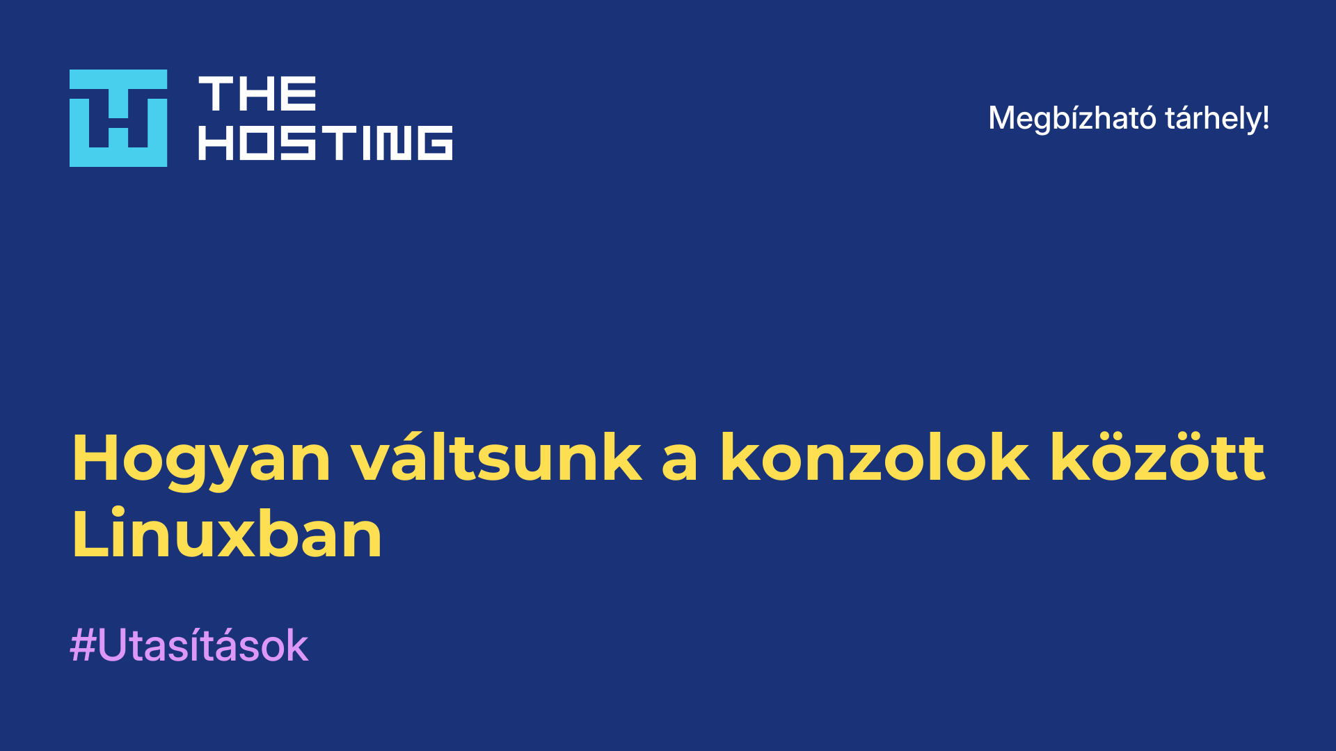Hogyan váltsunk a konzolok között Linuxban