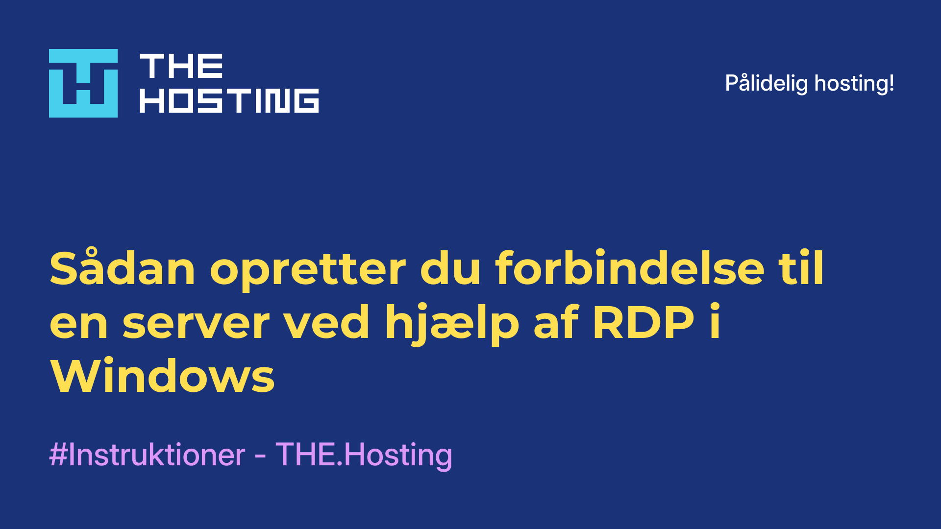 Sådan opretter du forbindelse til en server ved hjælp af RDP i Windows