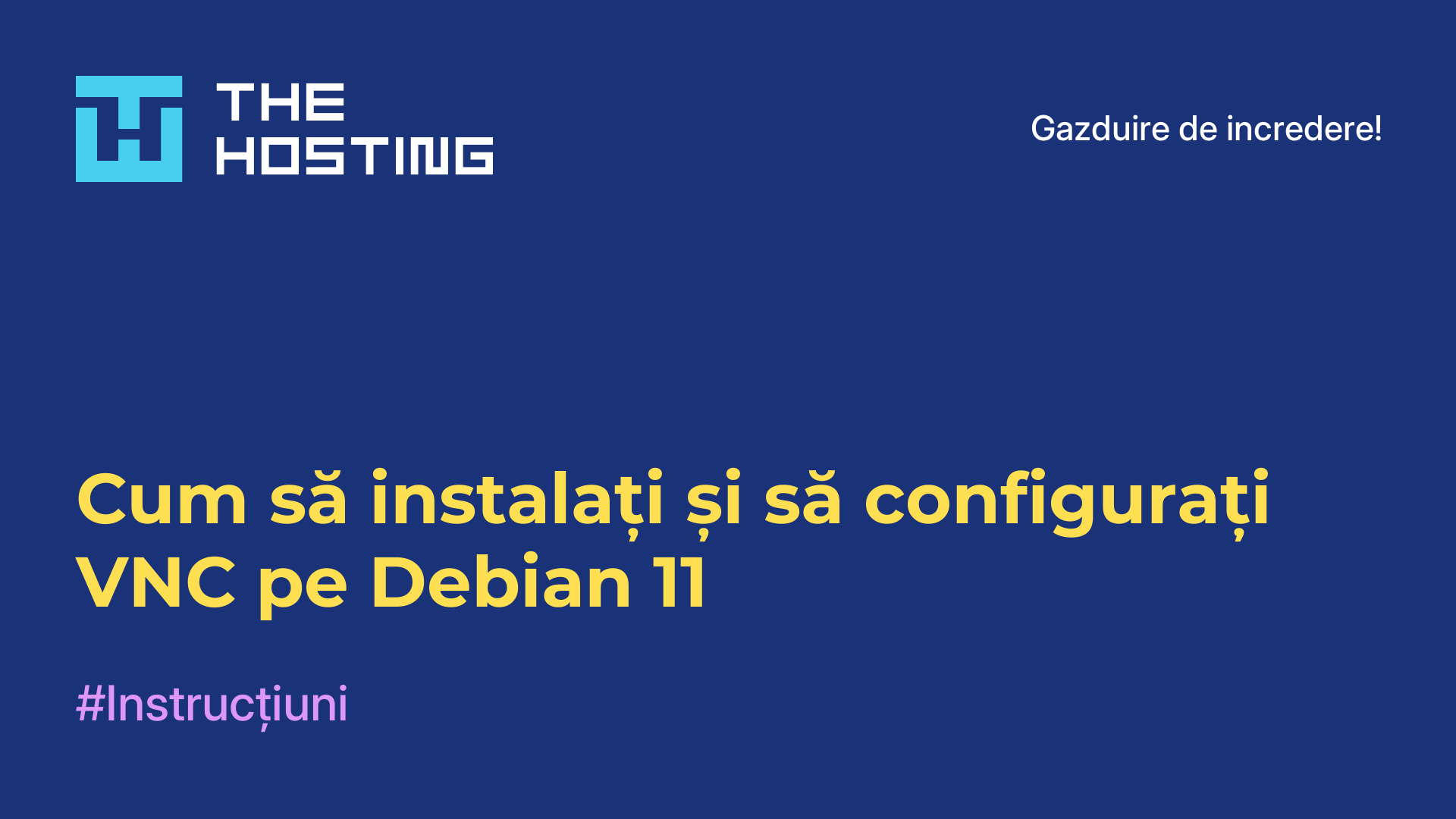 Cum să instalați și să configurați VNC pe Debian 11
