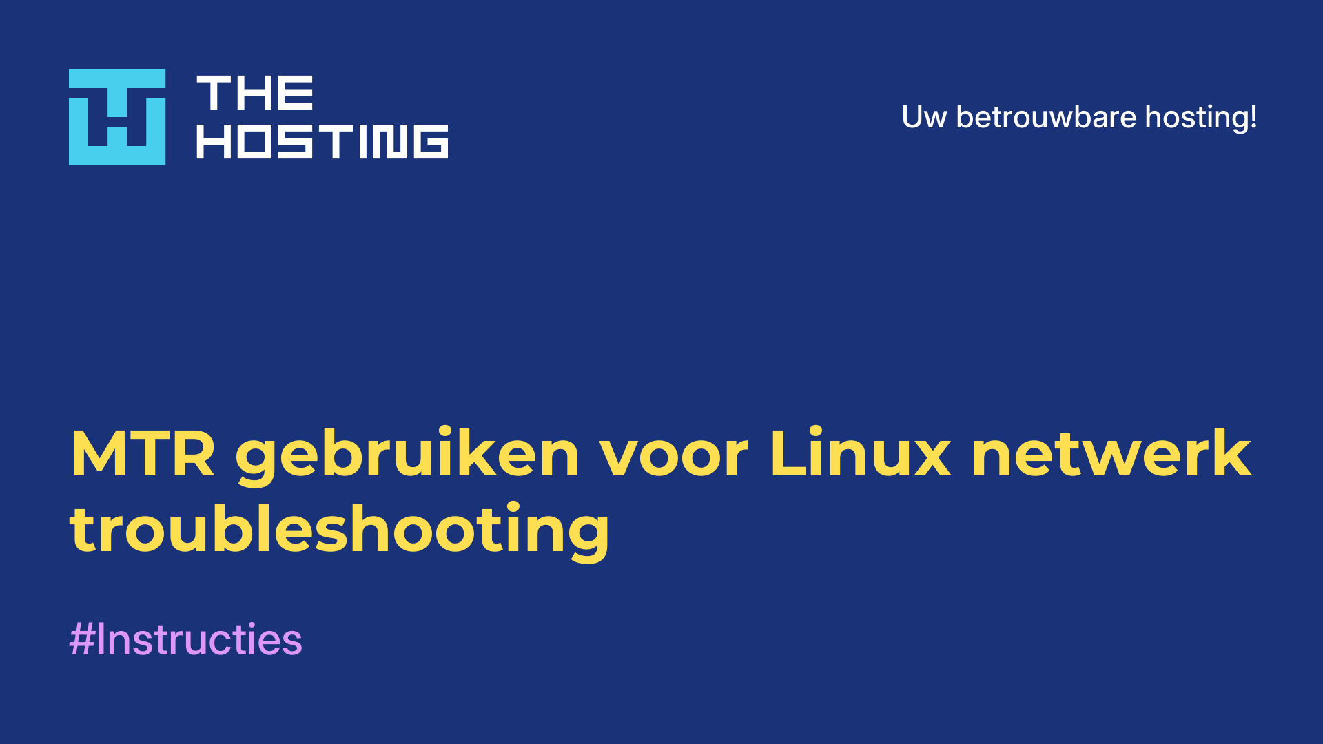 MTR gebruiken voor Linux netwerk troubleshooting
