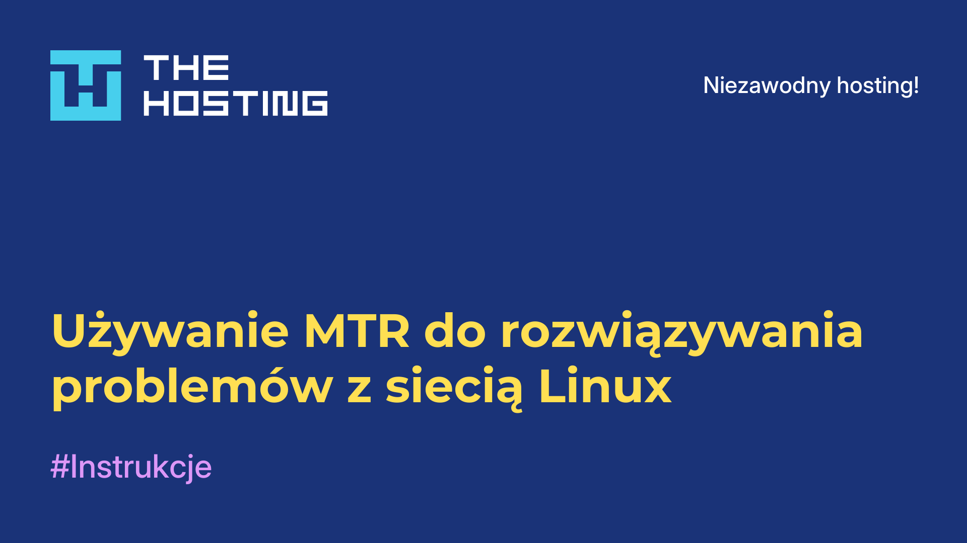 Używanie MTR do rozwiązywania problemów z siecią Linux