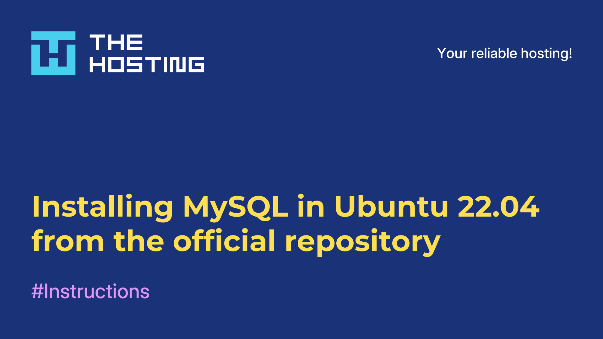 Installing MySQL in Ubuntu 22.04 from the official repository