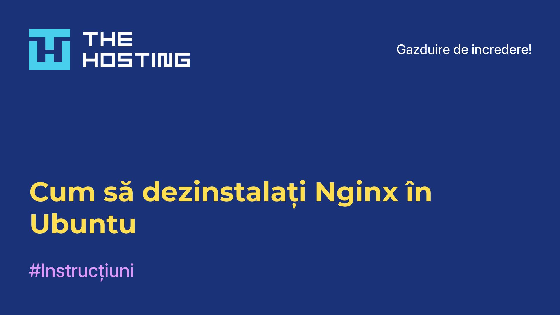 Cum să dezinstalați Nginx în Ubuntu
