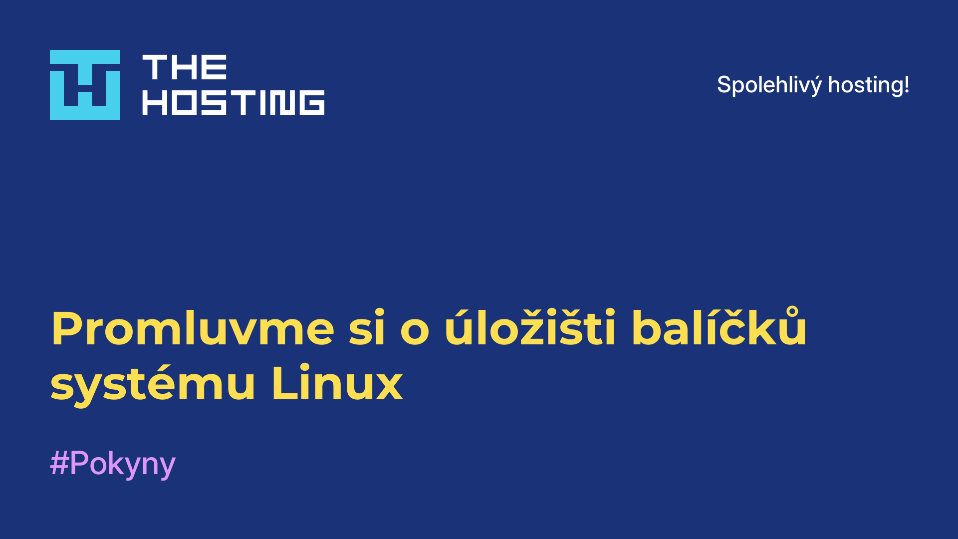 Promluvme si o úložišti balíčků systému Linux
