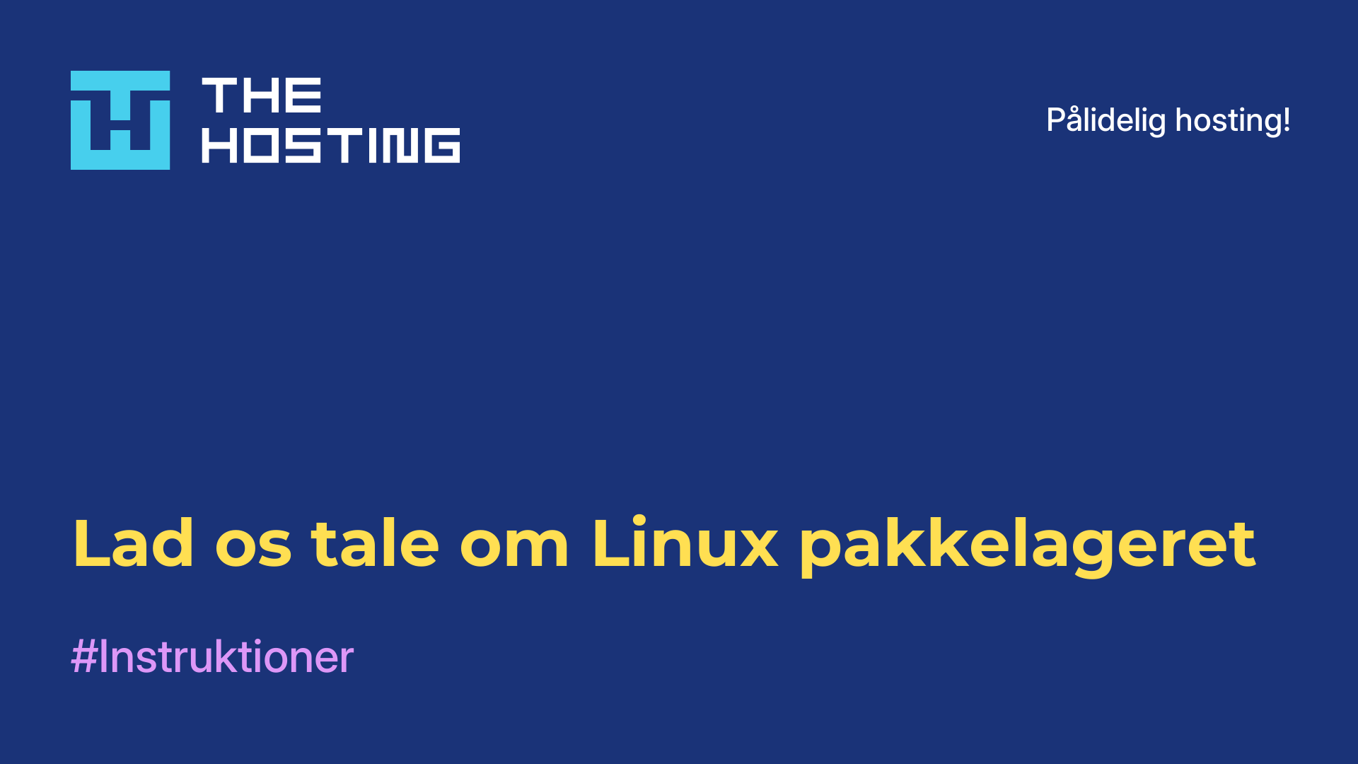 Lad os tale om Linux-pakkelageret