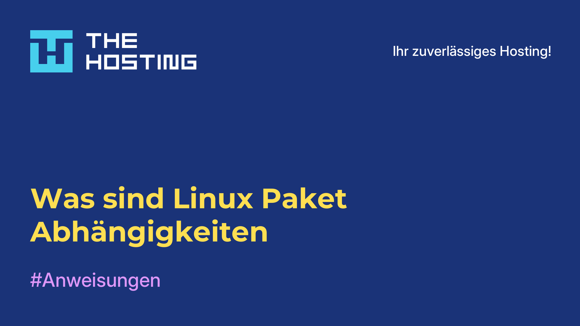 Was sind Linux-Paket-Abhängigkeiten
