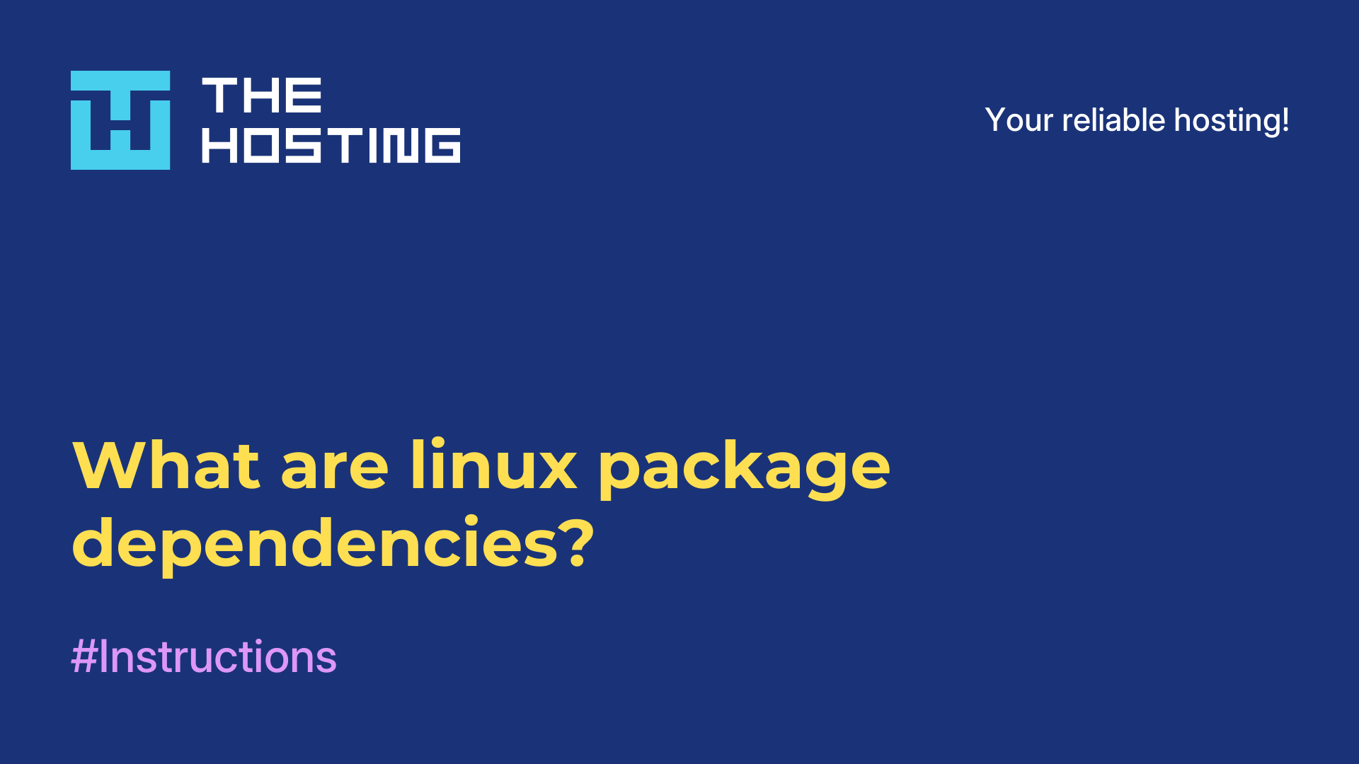 What are linux package dependencies?