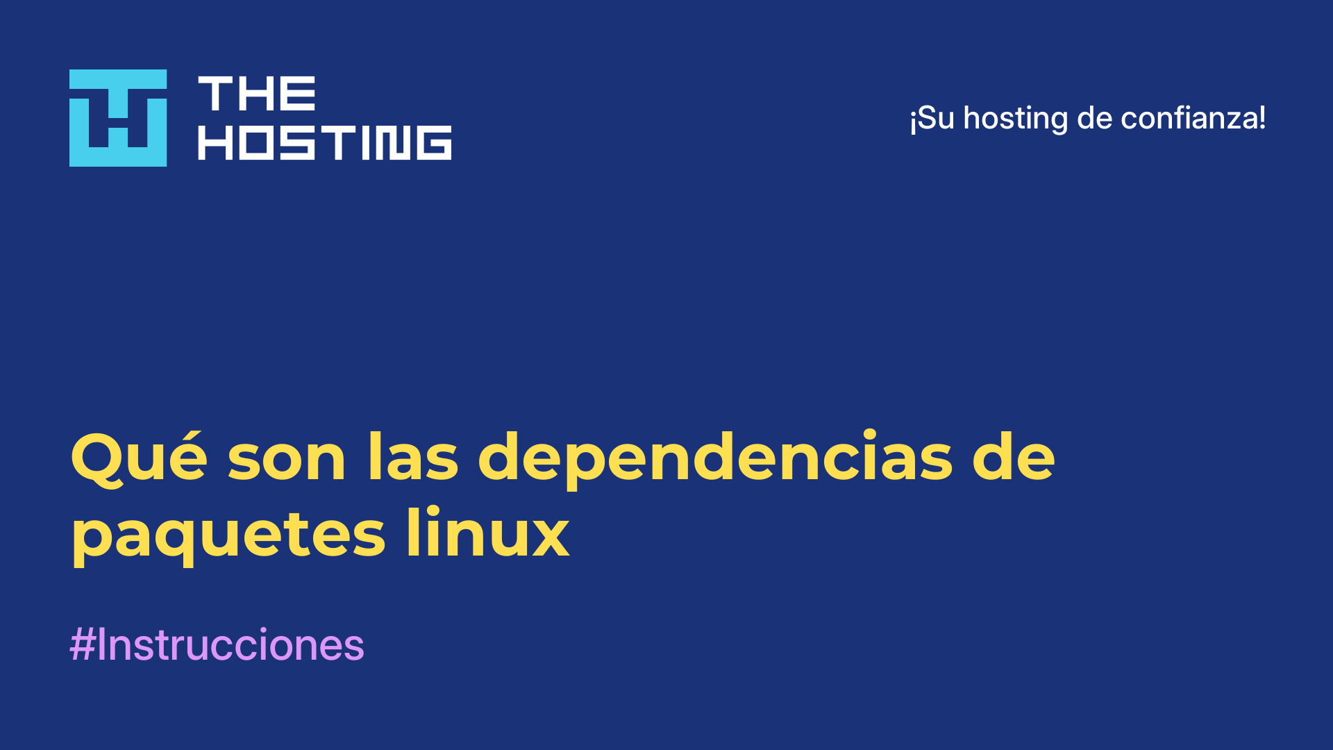Qué son las dependencias de paquetes linux