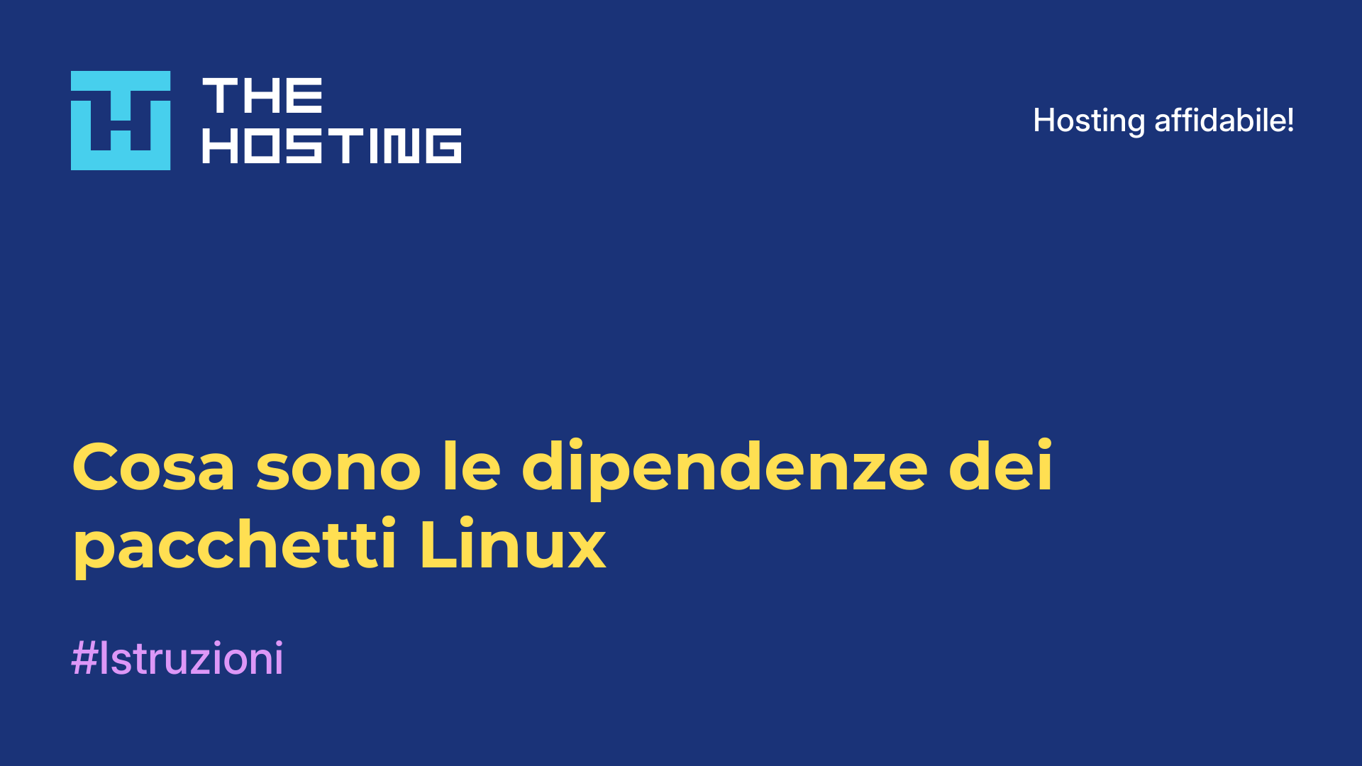 Cosa sono le dipendenze dei pacchetti Linux