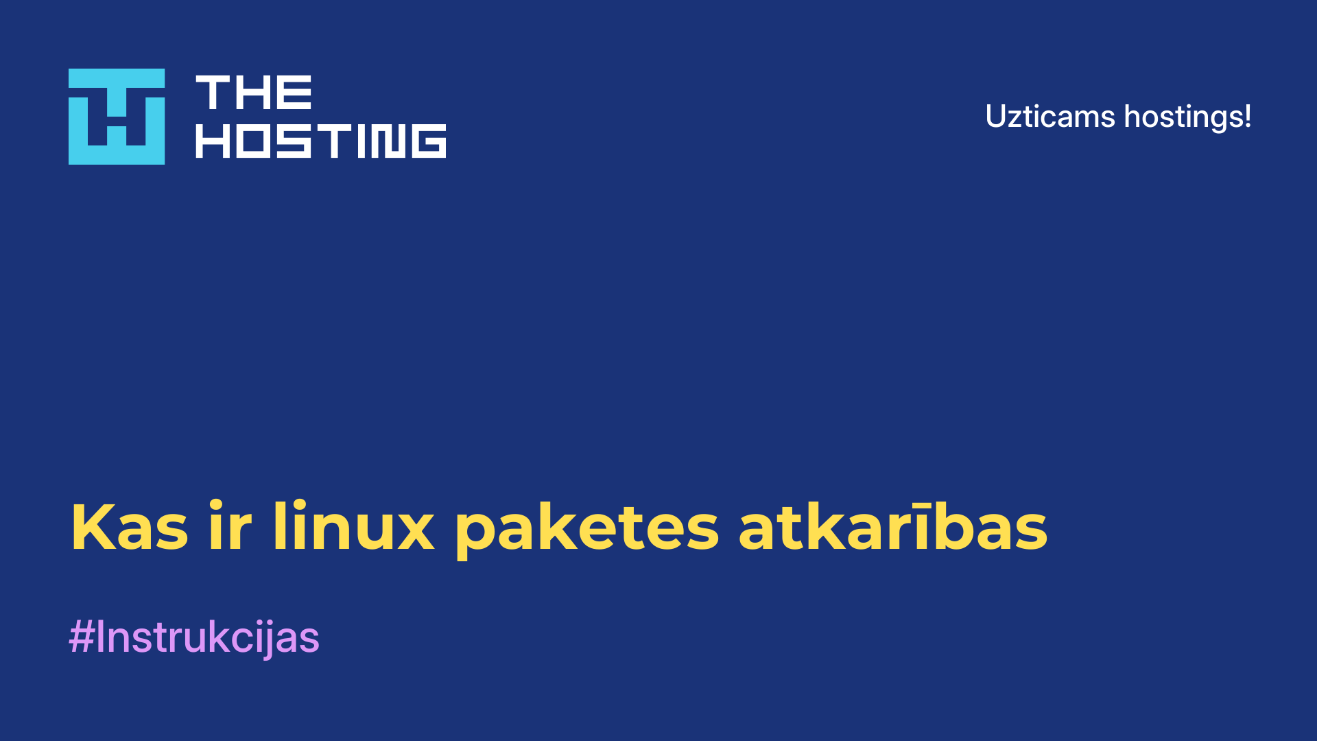 Kas ir linux paketes atkarības