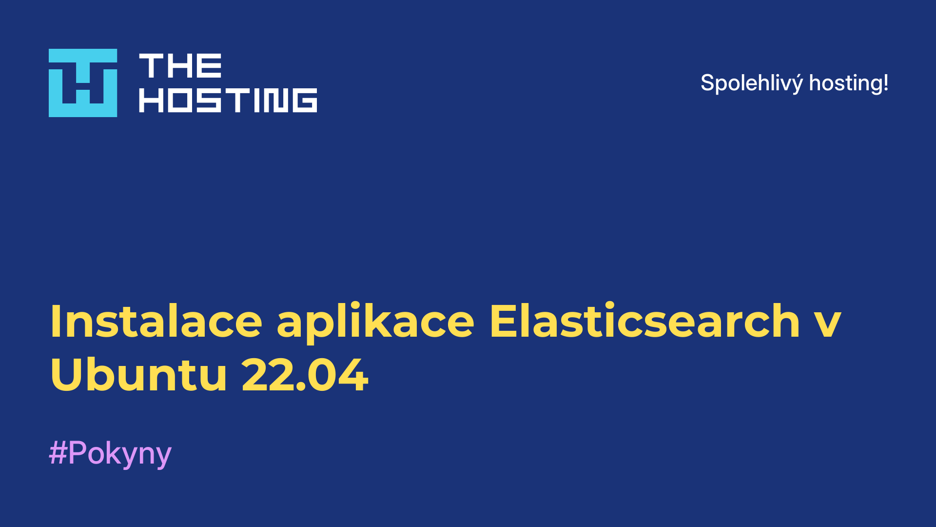 Instalace aplikace Elasticsearch v Ubuntu 22.04