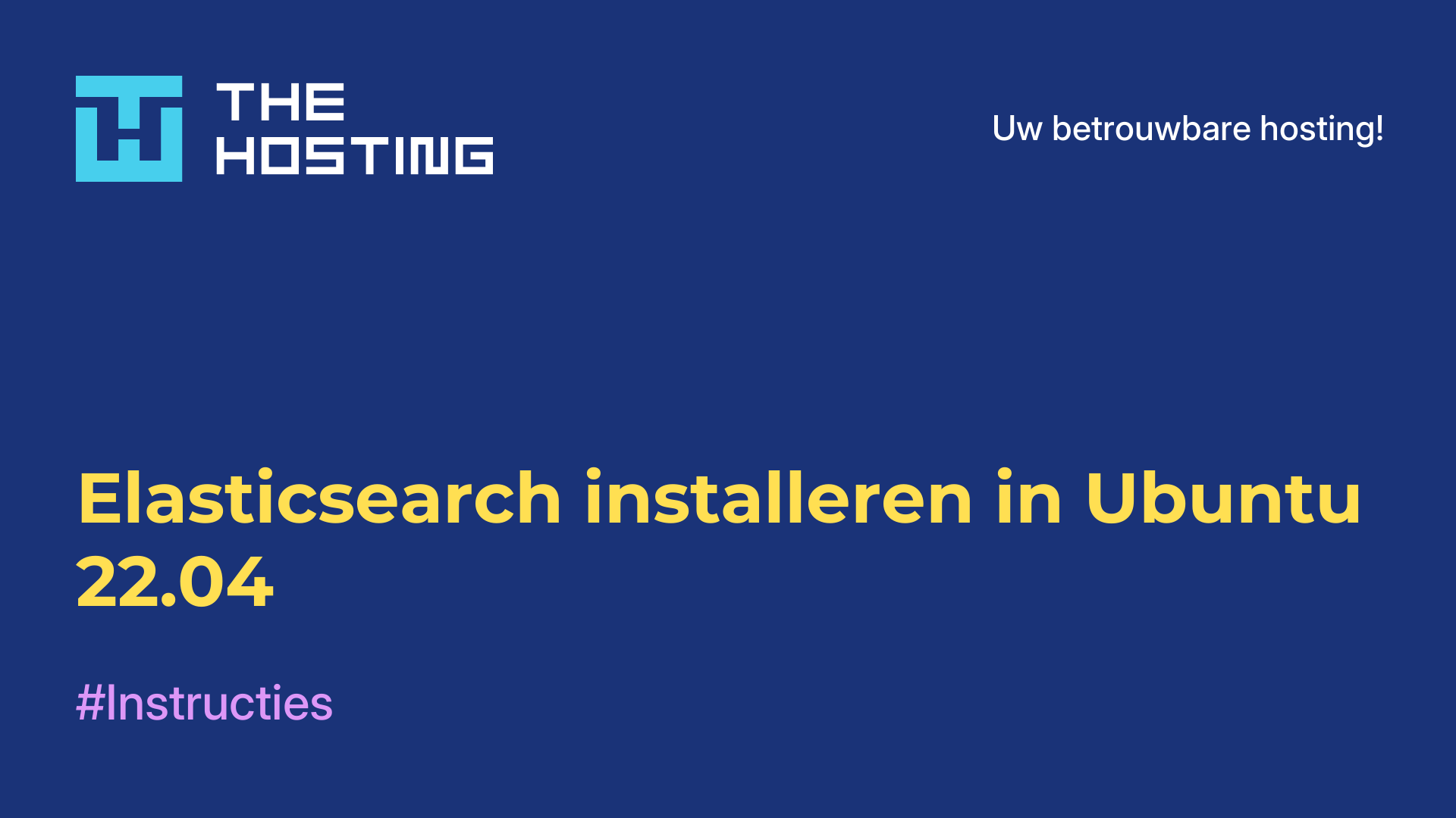 Elasticsearch installeren in Ubuntu 22.04