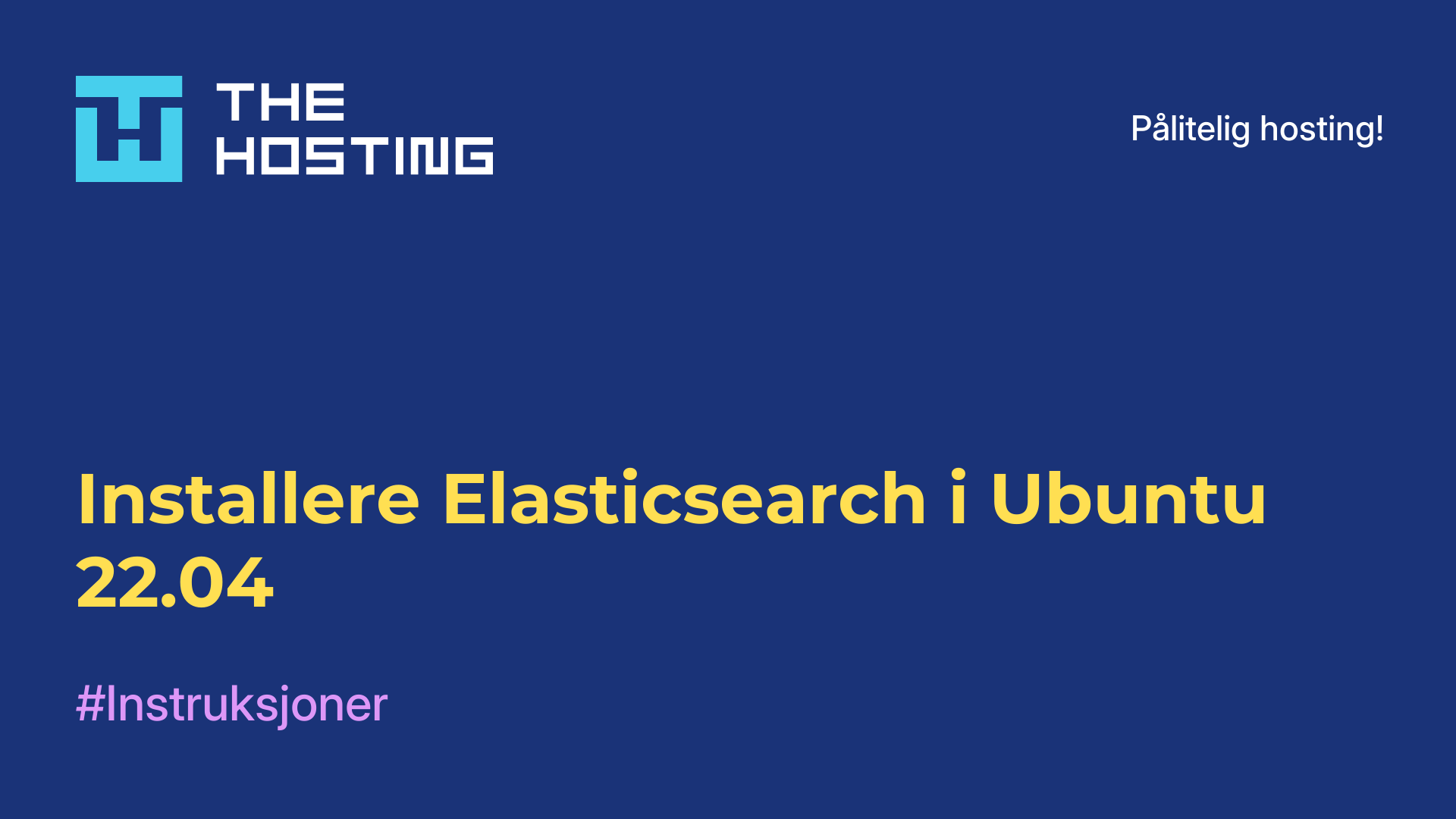 Installere Elasticsearch i Ubuntu 22.04